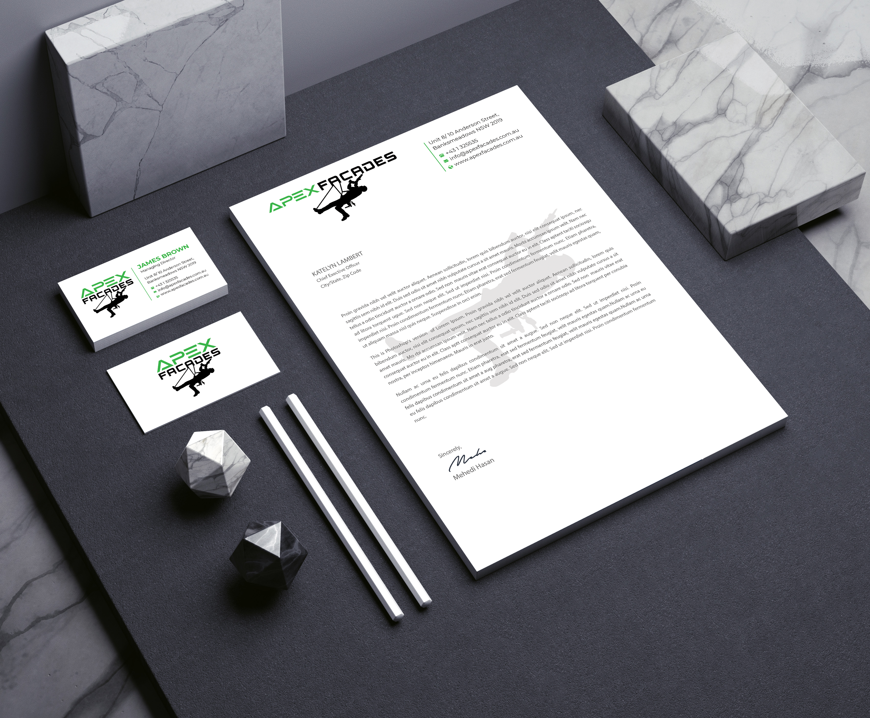 Stationery Design by Expert Bappy for this project | Design #35211012