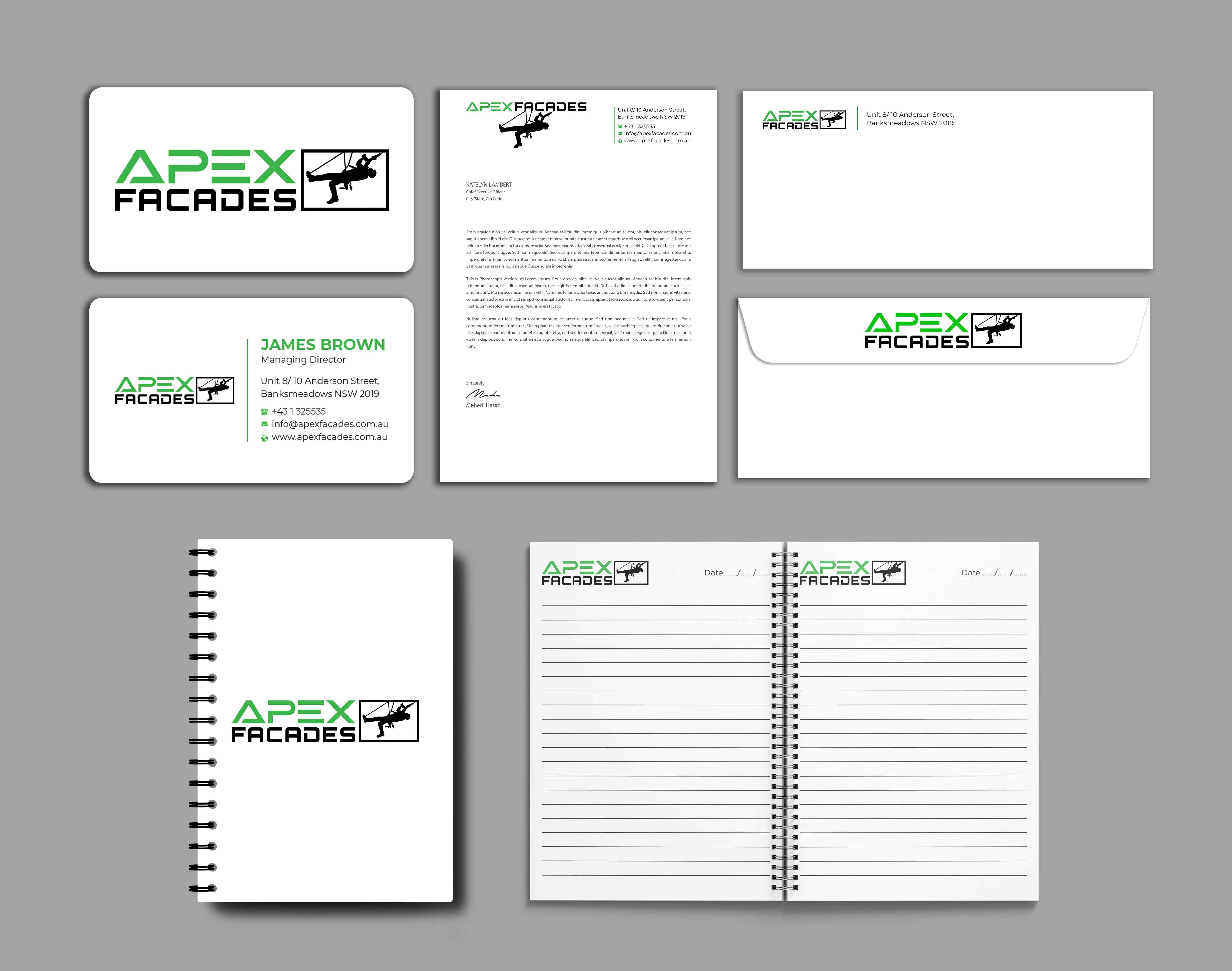 Stationery Design by Expert Bappy for this project | Design #35211241