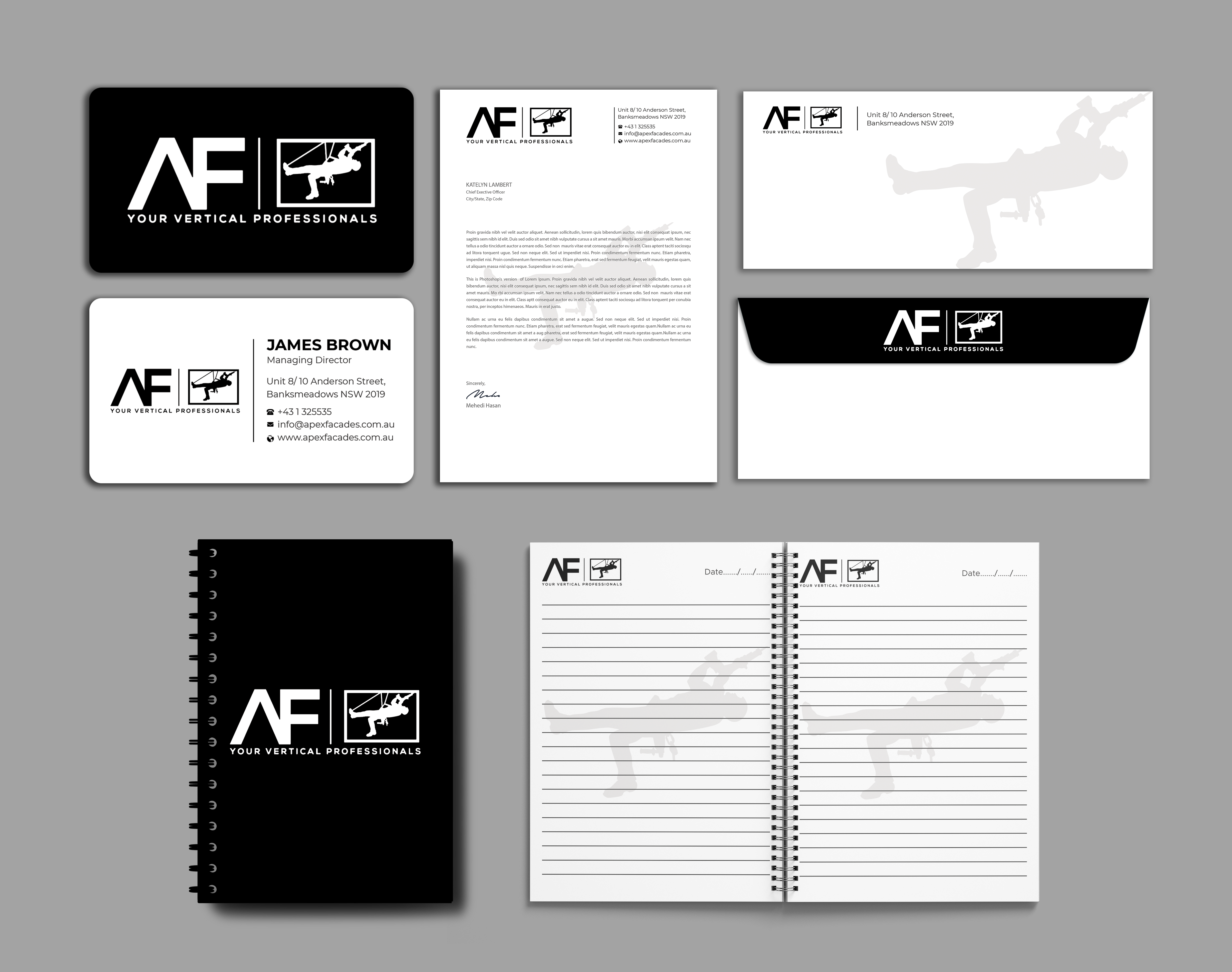 Stationery Design by Expert Bappy for this project | Design #35219279