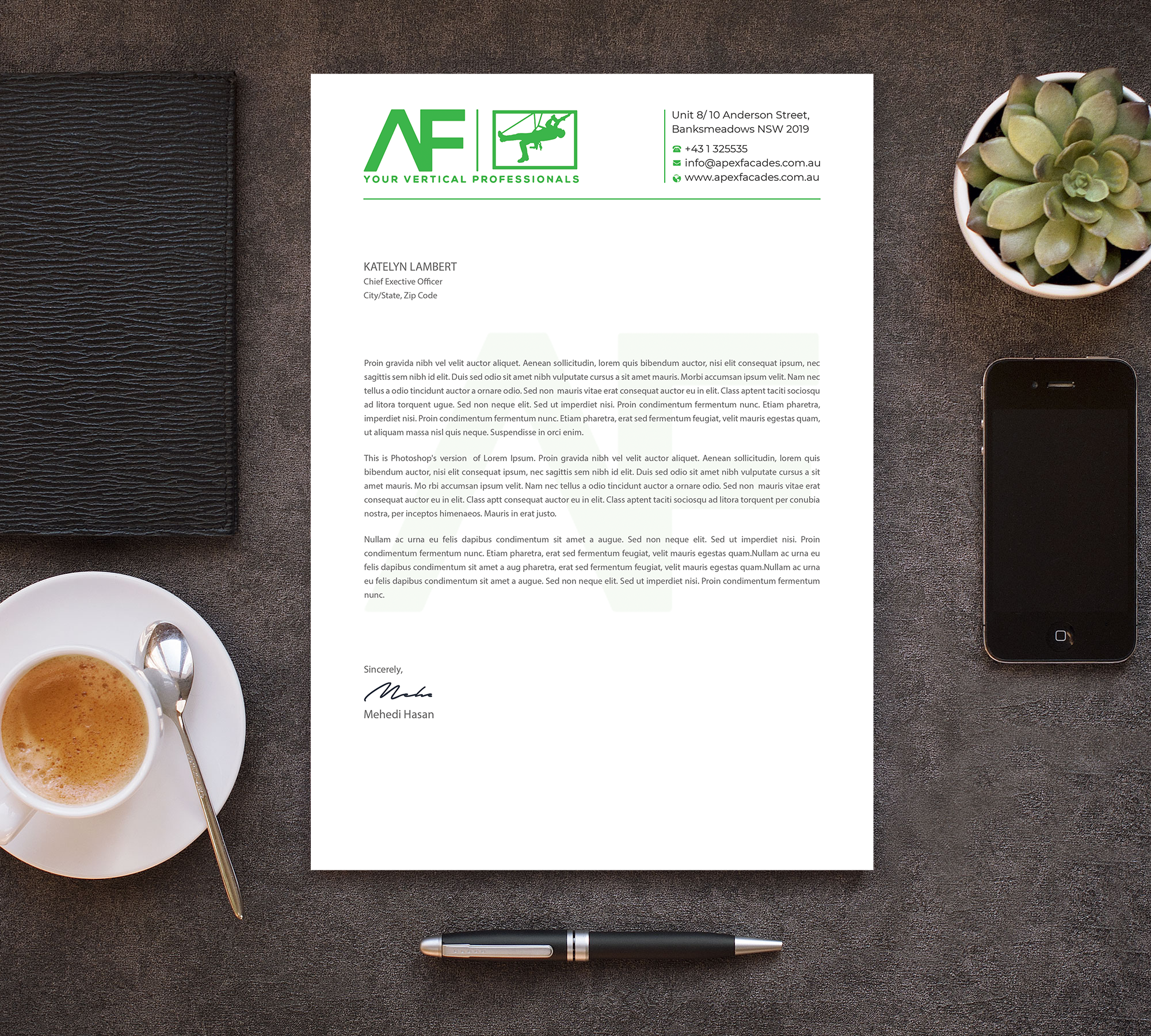 Stationery Design by Expert Bappy for this project | Design #35281290