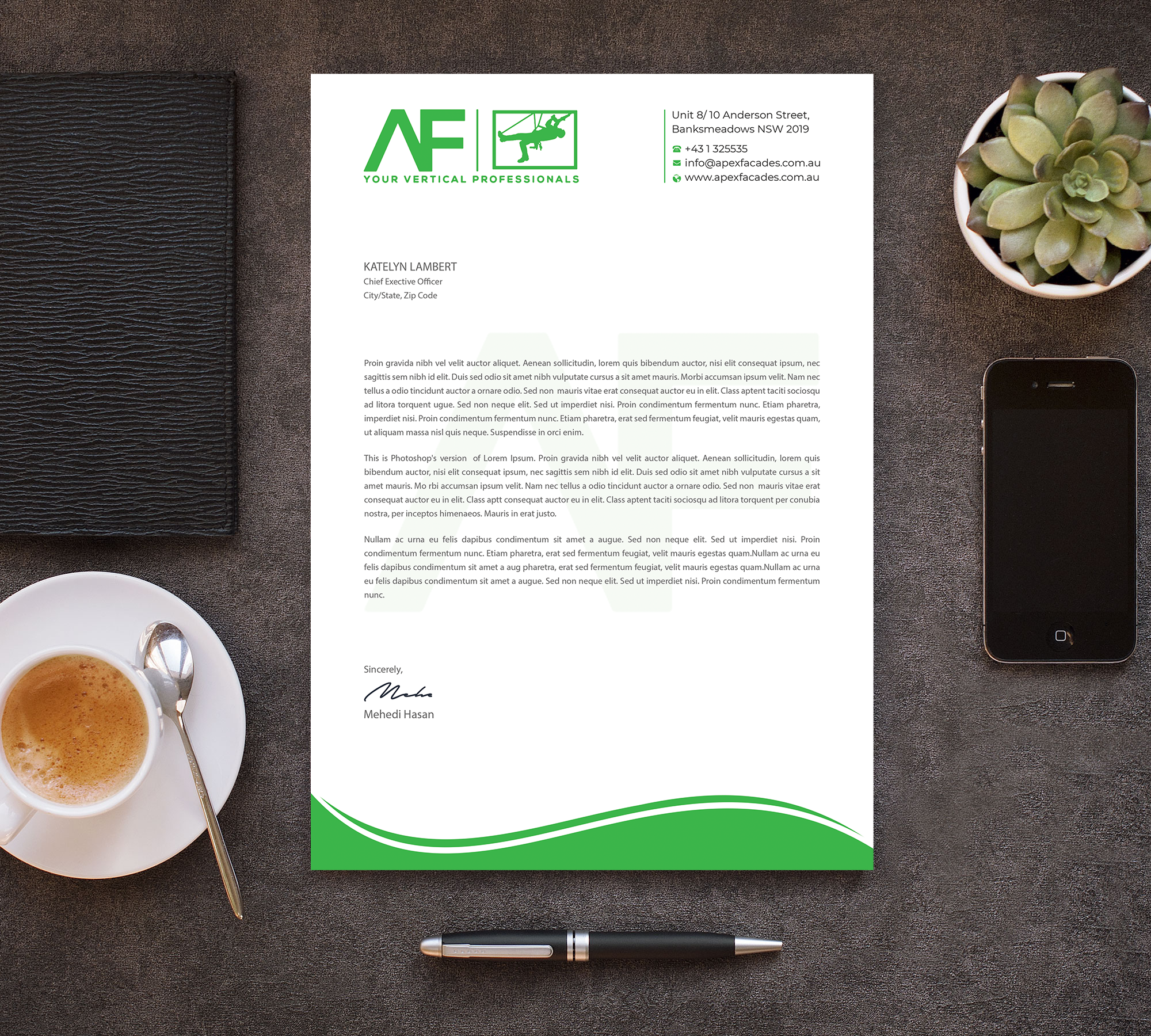 Stationery Design by Expert Bappy for this project | Design #35281324