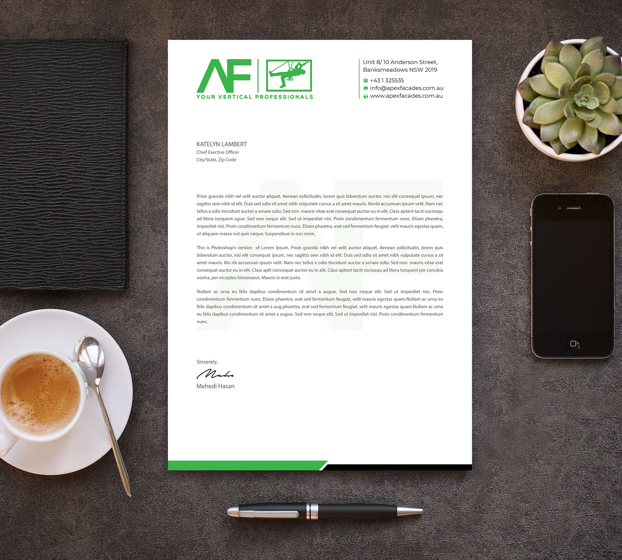 Stationery Design by Expert Bappy for this project | Design #35281347