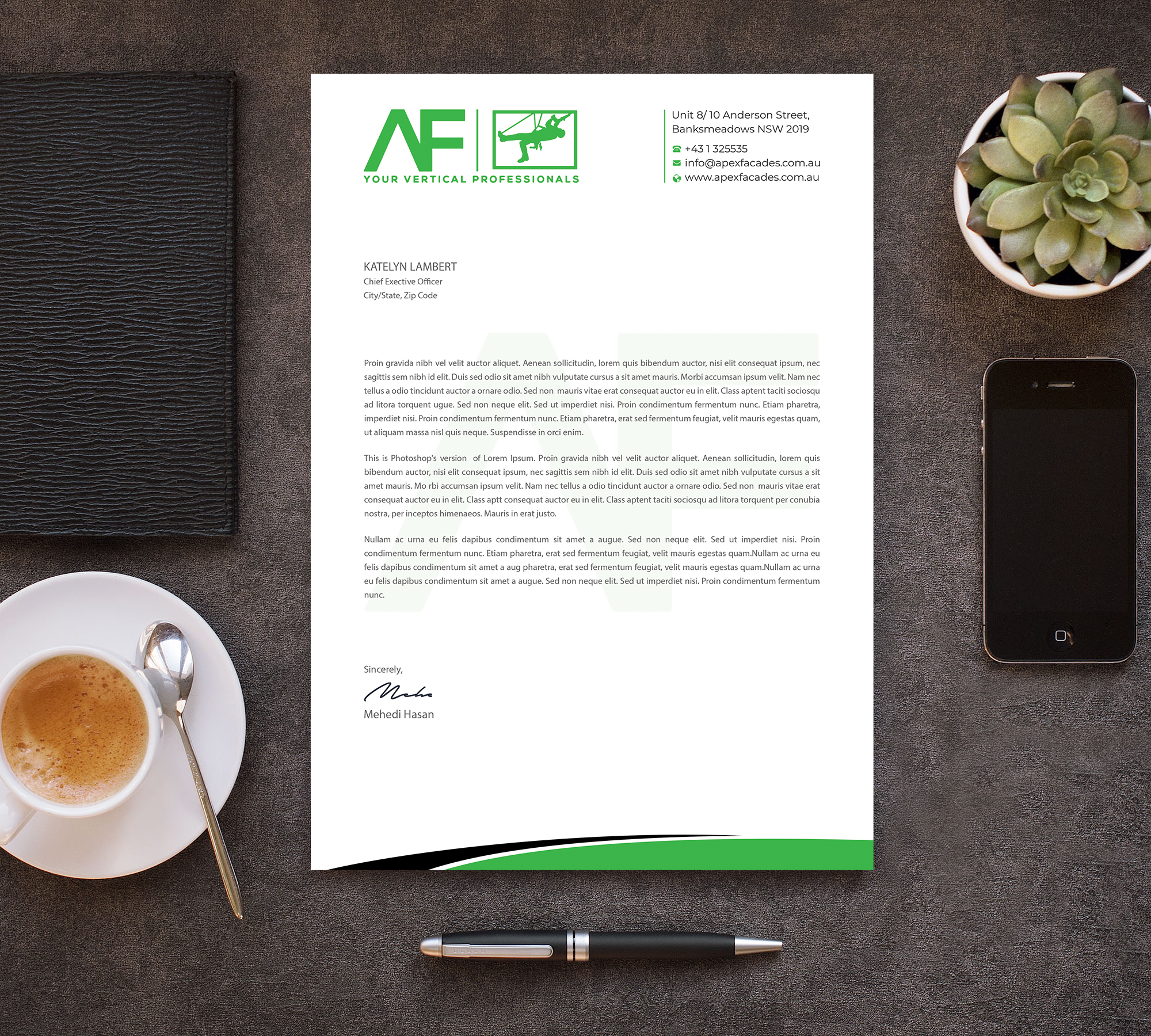 Stationery Design by Expert Bappy for this project | Design #35281360