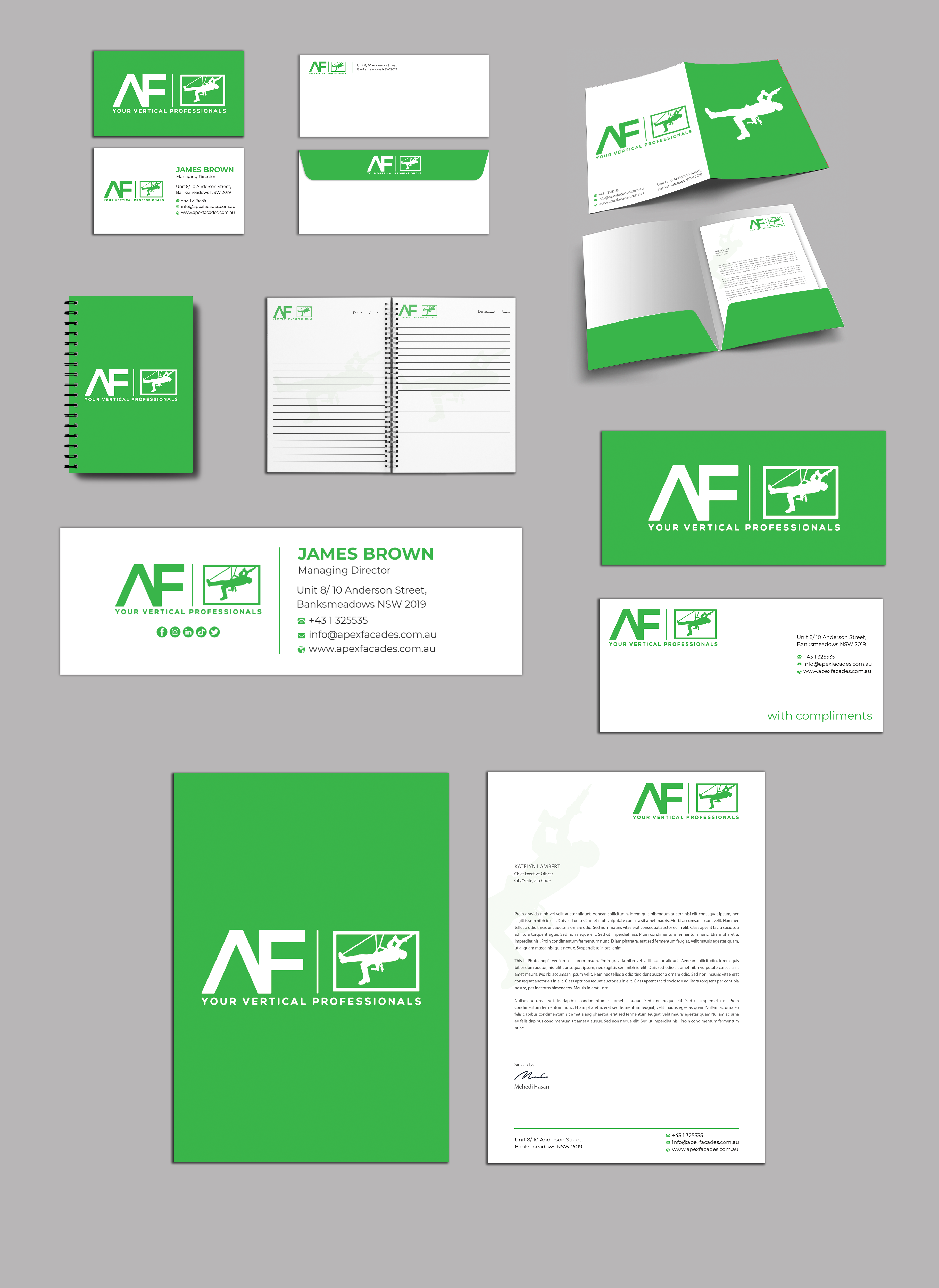 Stationery Design by Expert Bappy for this project | Design #35281508