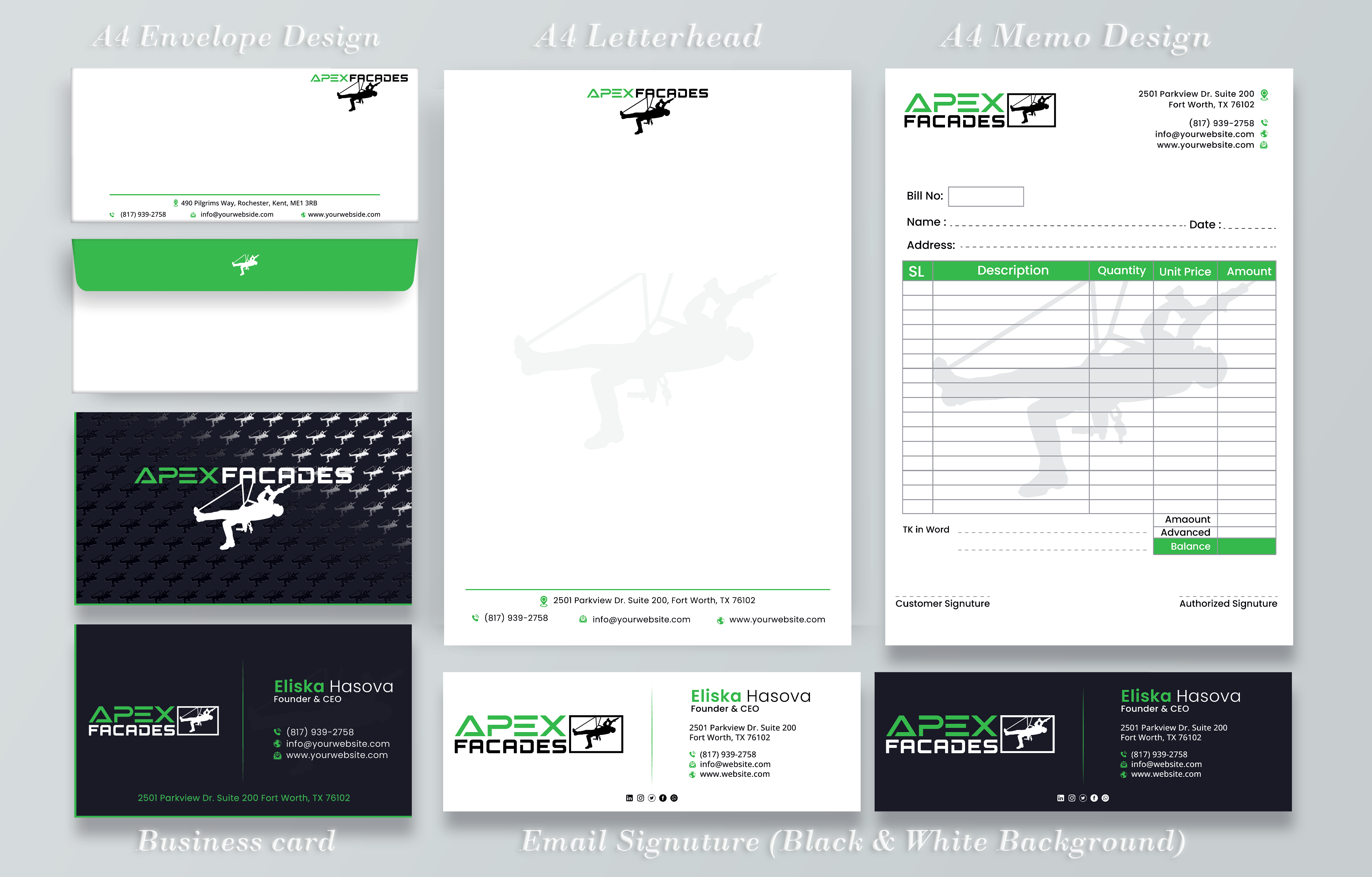 Stationery Design by DesignerShahadat for this project | Design #35243768
