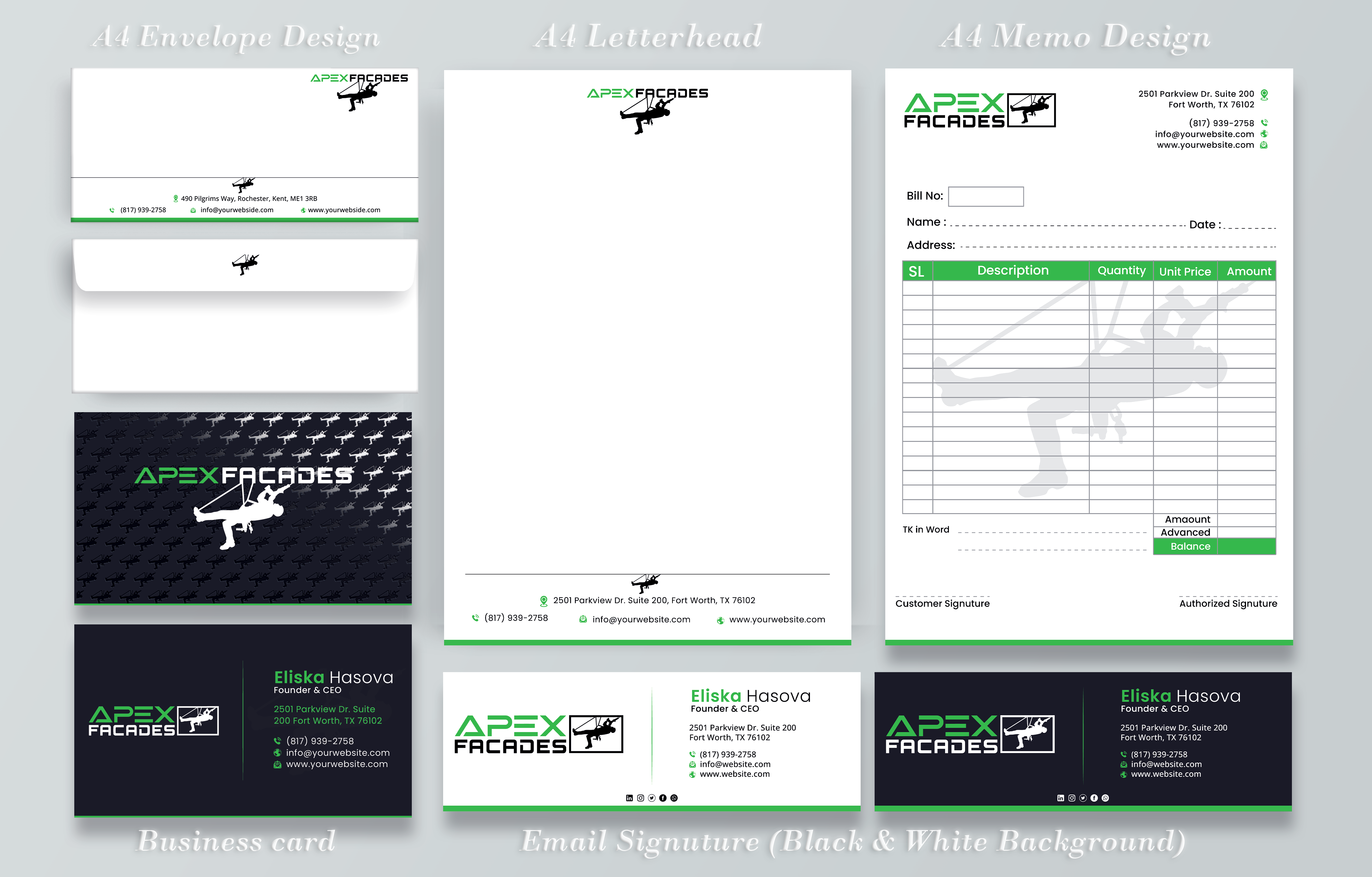 Stationery Design by DesignerShahadat for this project | Design #35243772