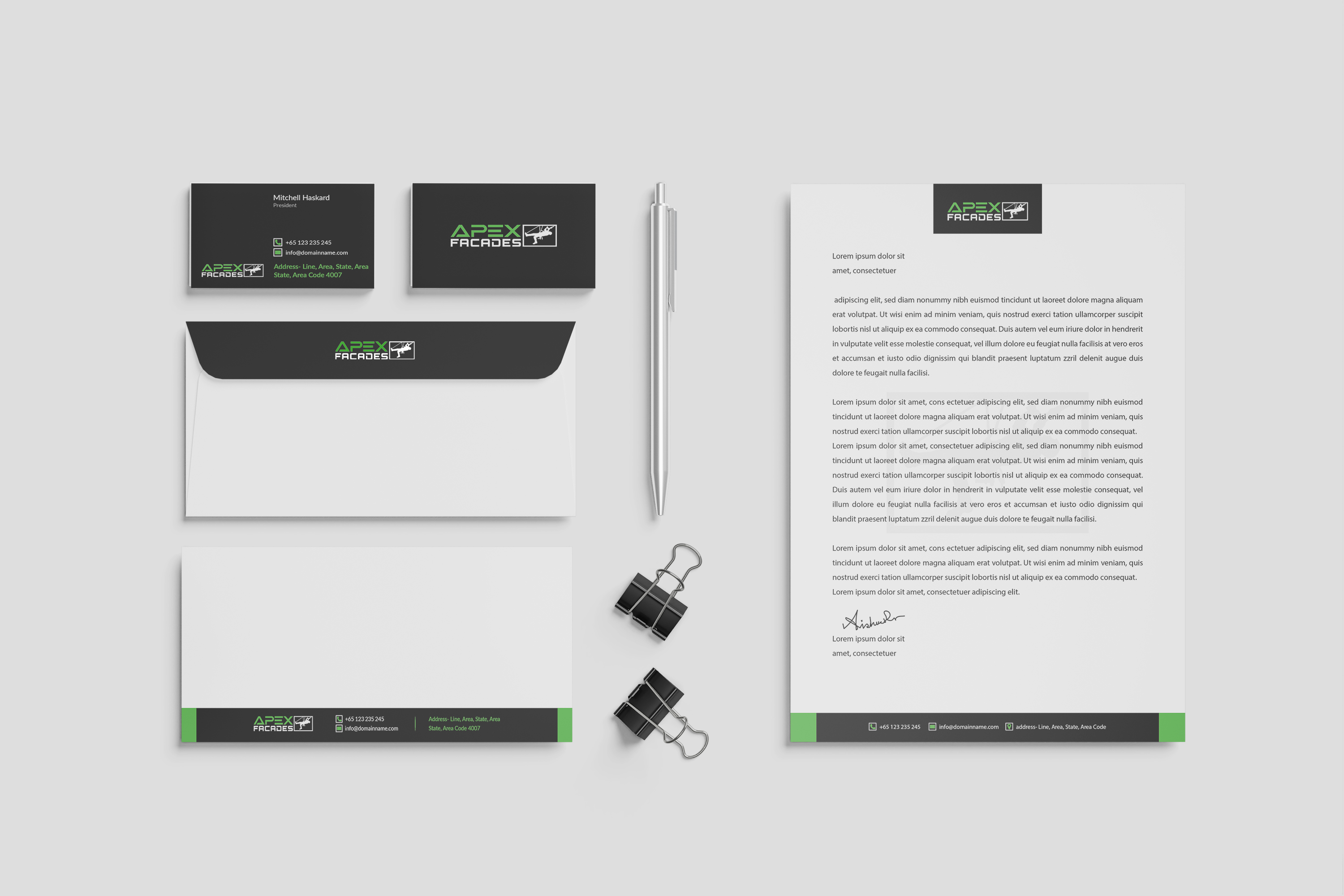 Stationery Design by kousik for this project | Design #35244712