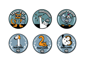 Lapel Pins for Fosters/Volunteers - Animal Rescue