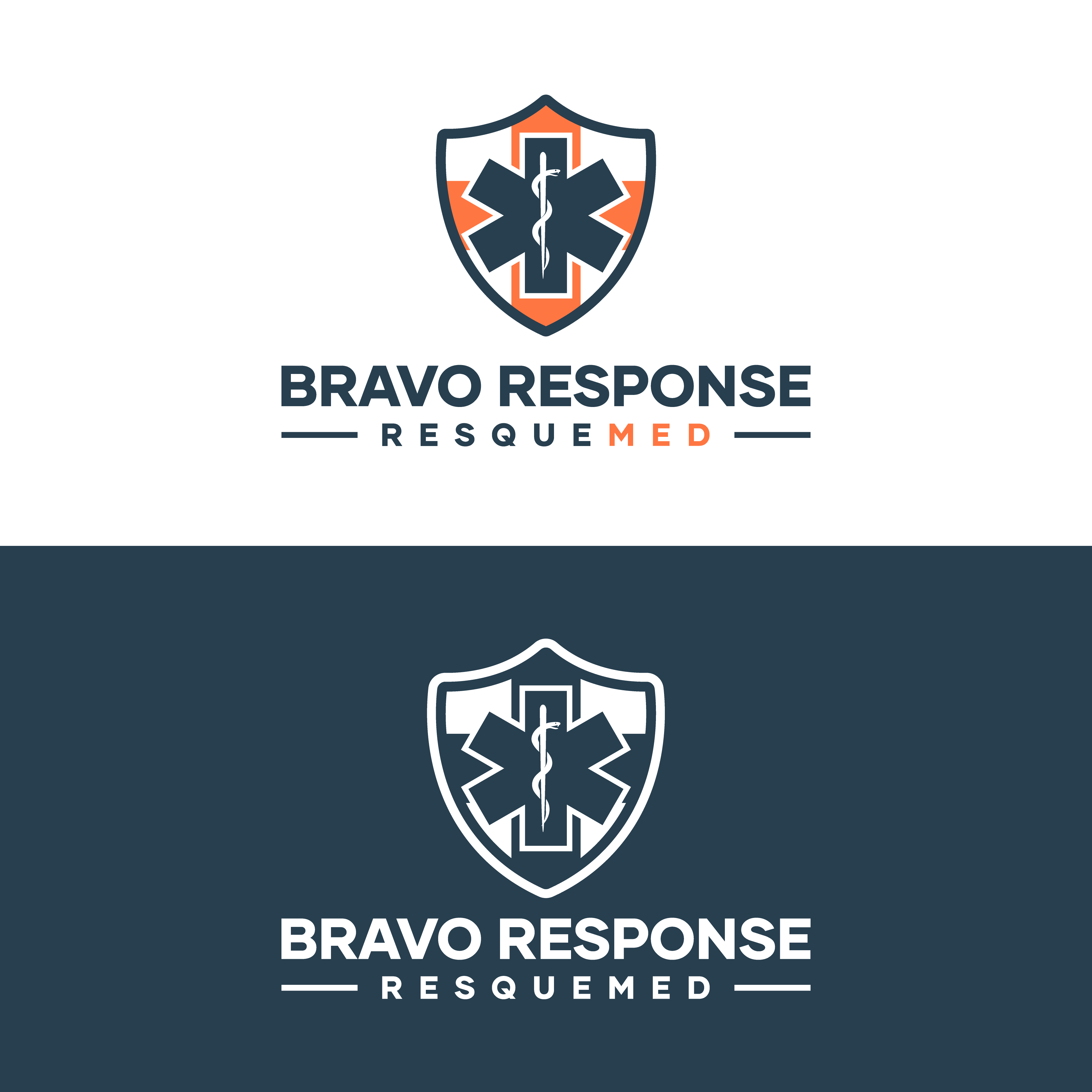 Diseño de Logo por Sandii Hardianto para Bravo Response RescueMed, LLC | Diseño #35215994