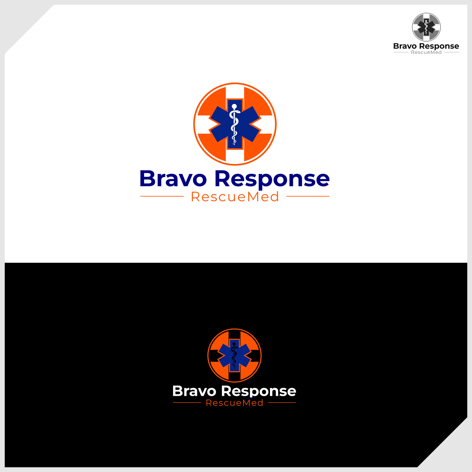 Diseño de Logo por IDesign1606 para Bravo Response RescueMed, LLC | Diseño #35212161