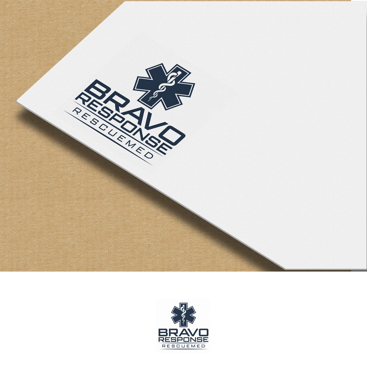 Logo Design by mekail for Bravo Response RescueMed, LLC | Design #35210252
