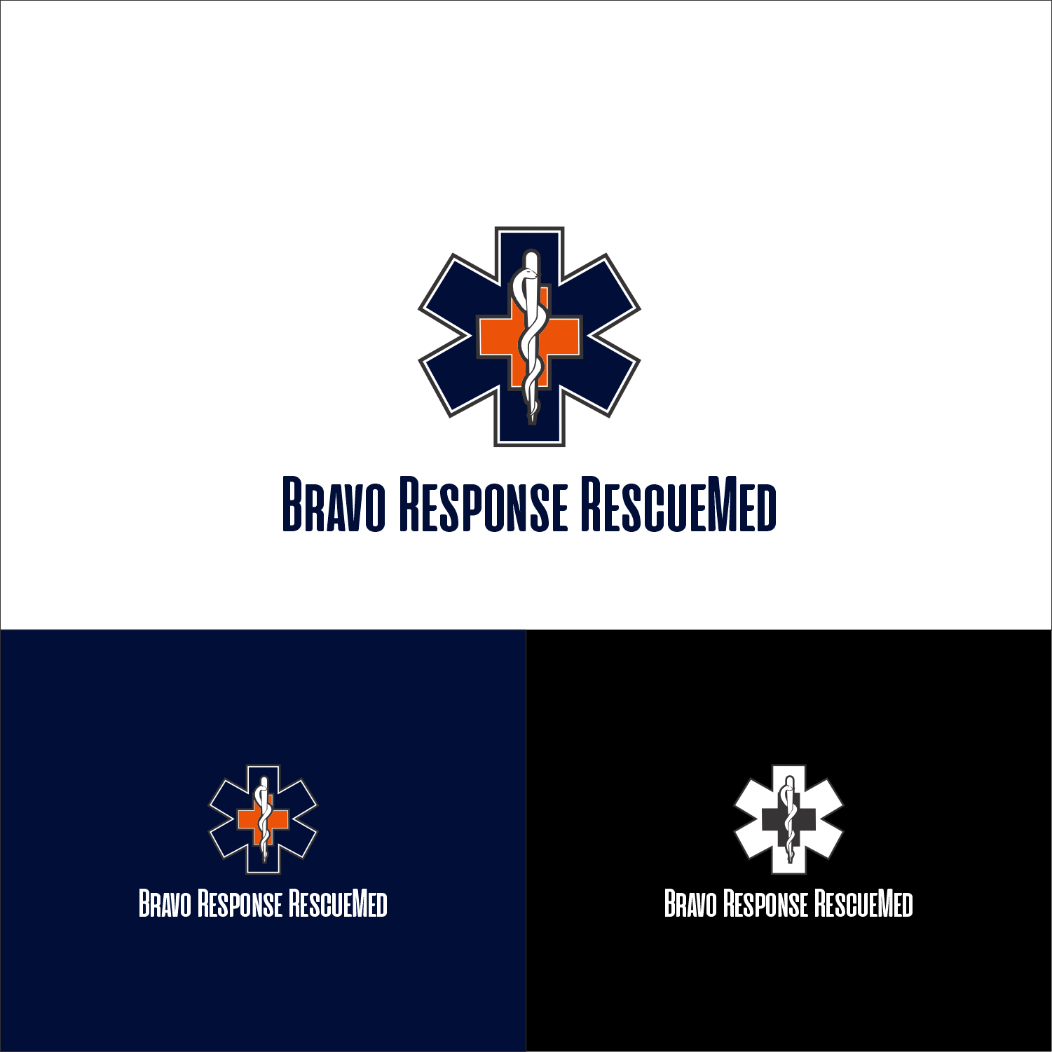 Logo Design by Arttosungging for Bravo Response RescueMed, LLC | Design #35208812