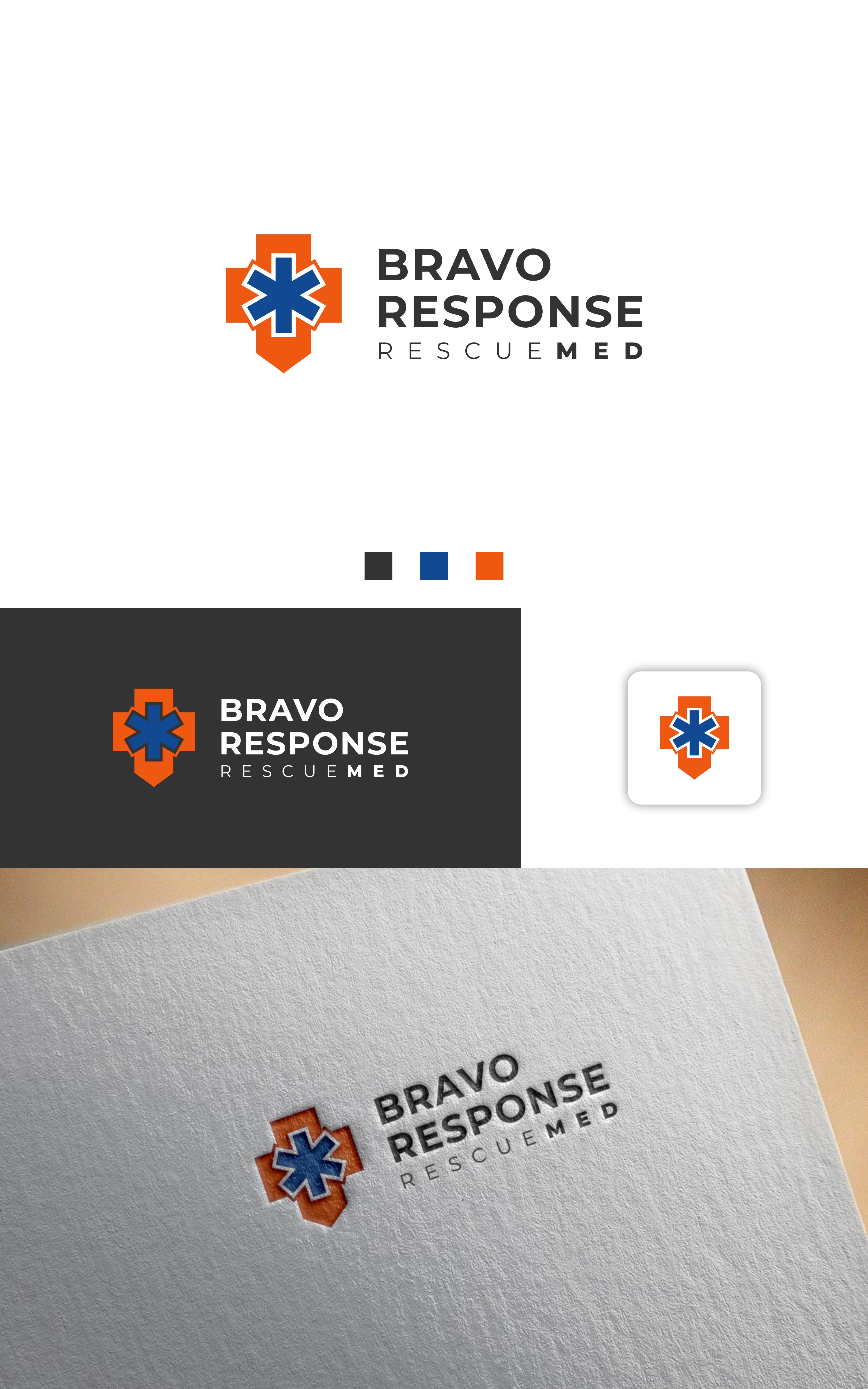 Diseño de Logo por Dell_a.Design para Bravo Response RescueMed, LLC | Diseño #35212954