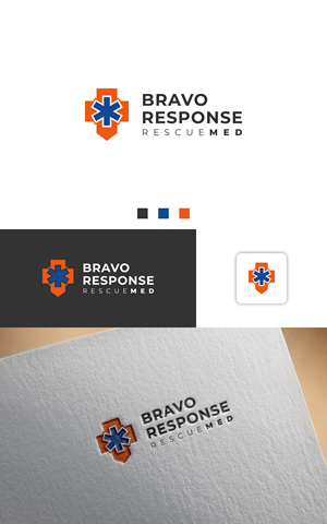 Logo Design by Dell_a.Design for Bravo Response RescueMed, LLC | Design: #35212954