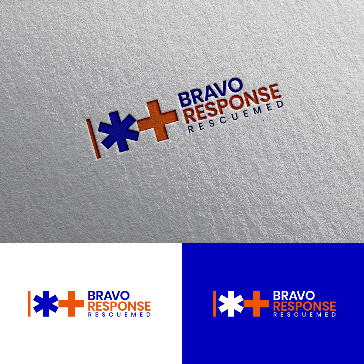 Logo Design by Alex Henry for Bravo Response RescueMed, LLC | Design #35208802