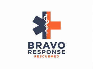 Logo Design by Mukuuu for Bravo Response RescueMed, LLC | Design: #35209942