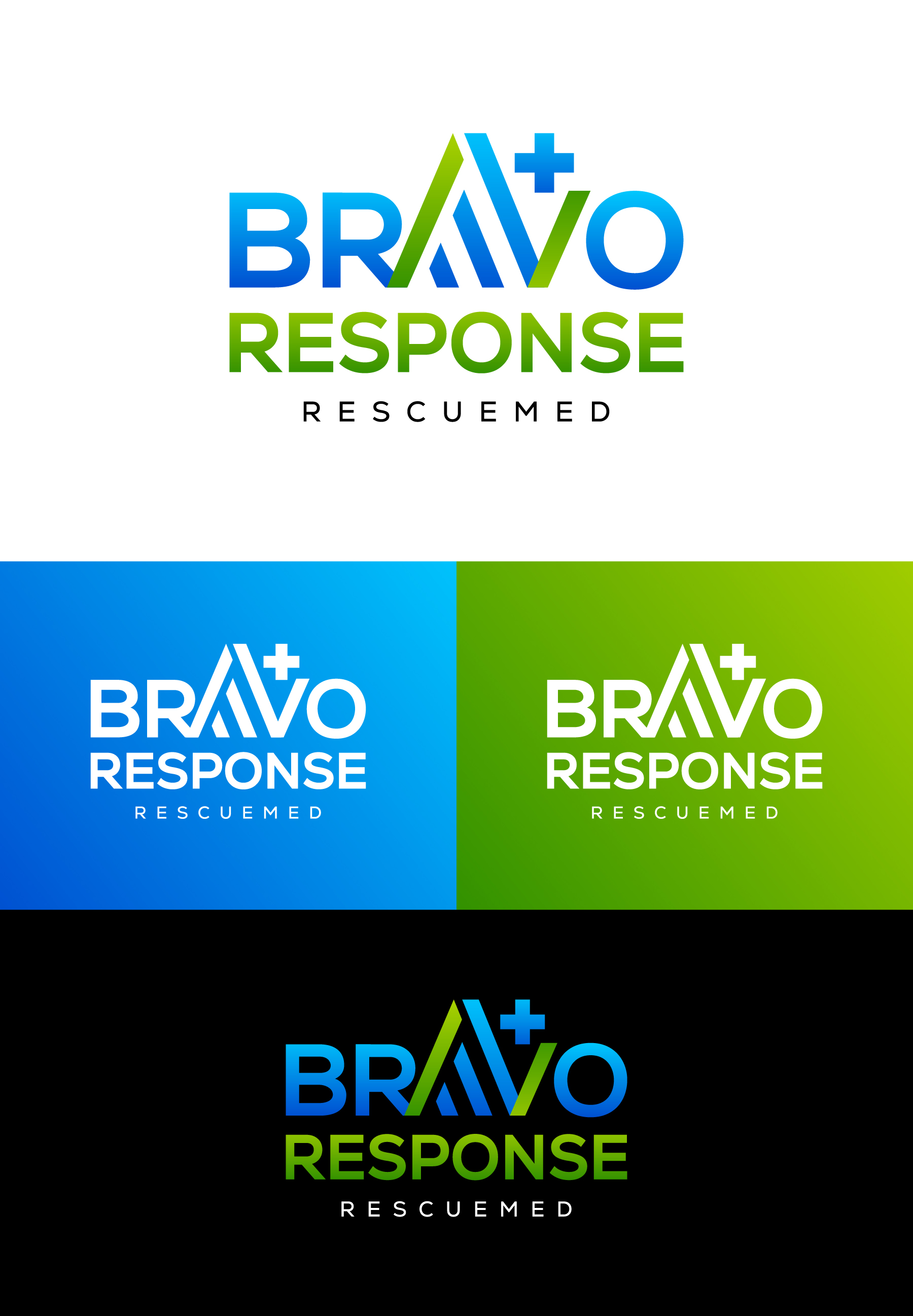Logo Design by debdesign for Bravo Response RescueMed, LLC | Design #35212329