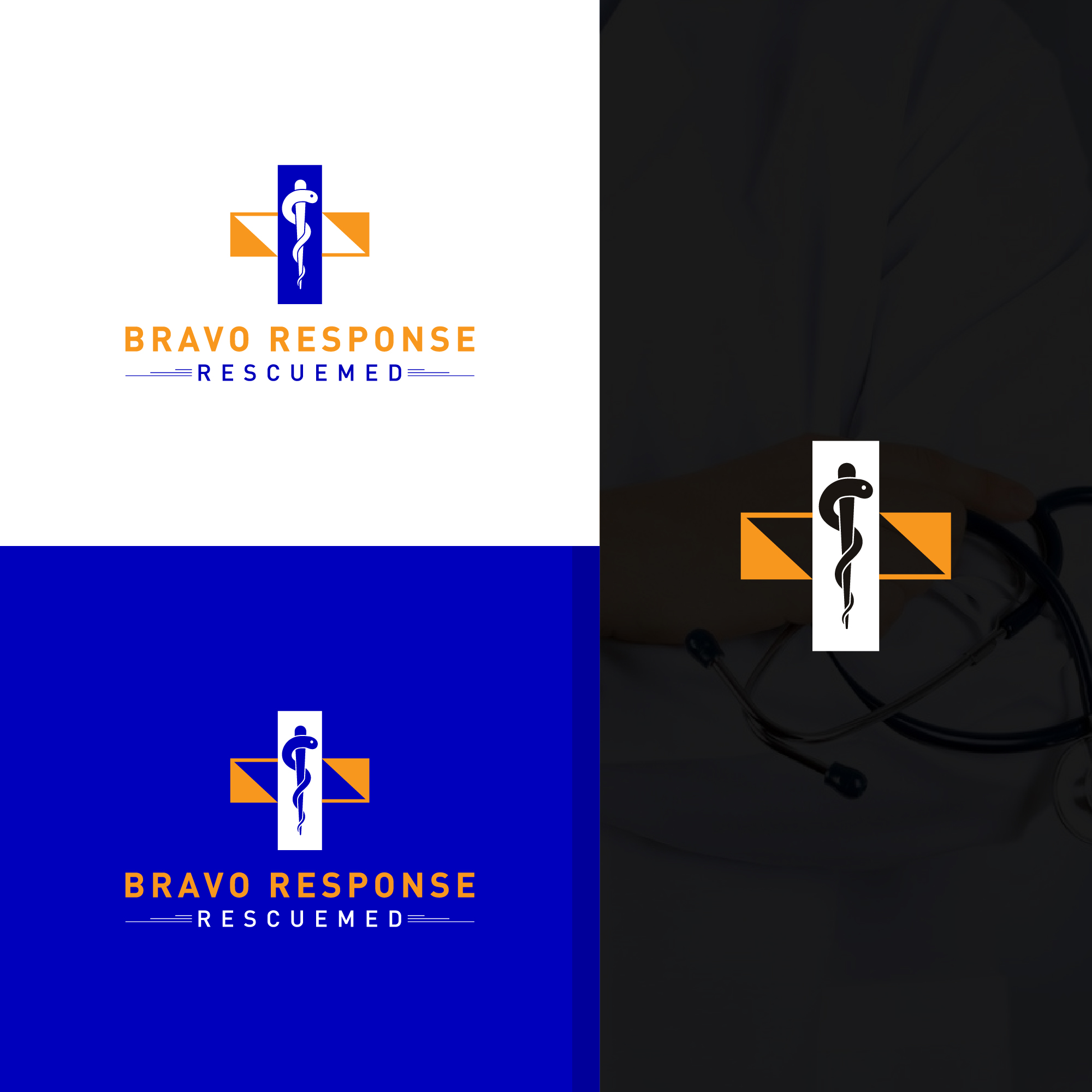 Diseño de Logo por Deziners Zone para Bravo Response RescueMed, LLC | Diseño #35209701