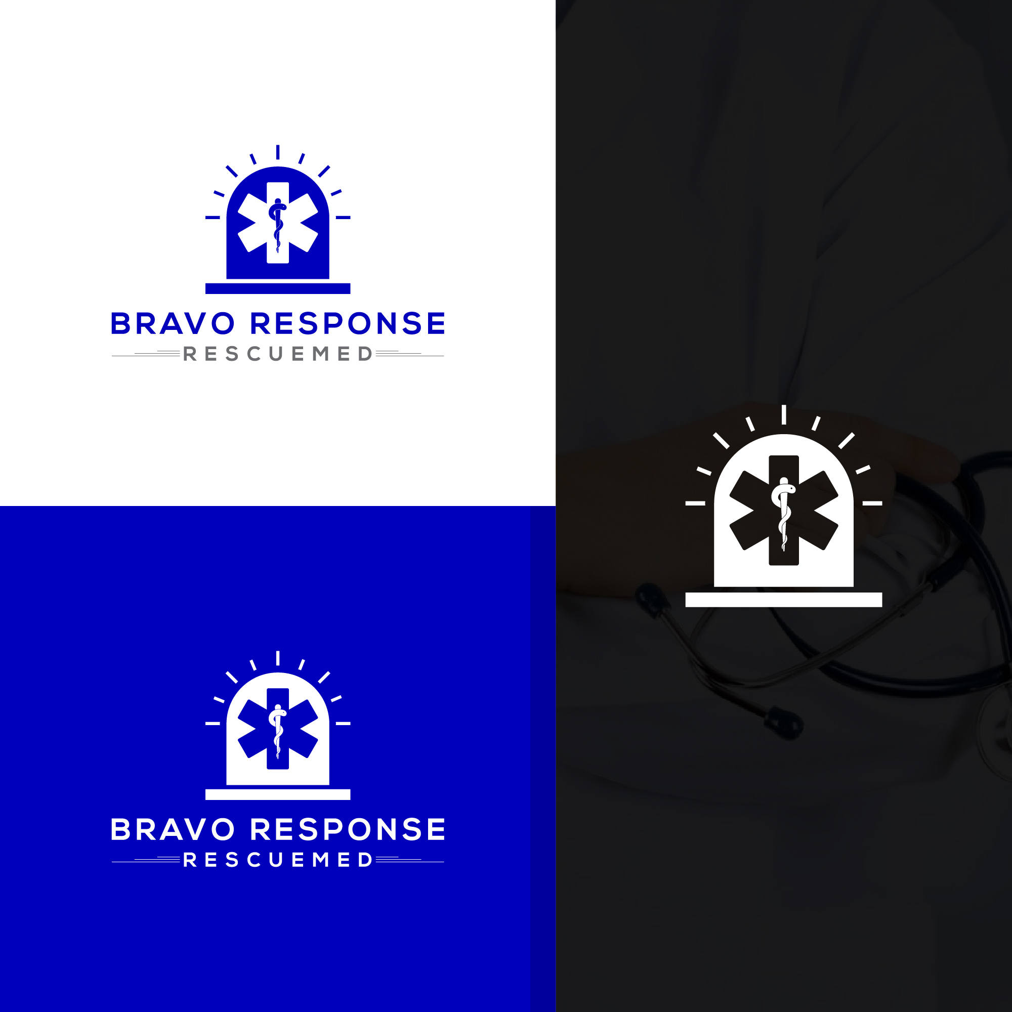 Diseño de Logo por Deziners Zone para Bravo Response RescueMed, LLC | Diseño #35209708