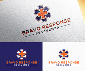 Logo Design by step forward 2 for Bravo Response RescueMed, LLC | Design: #35208447