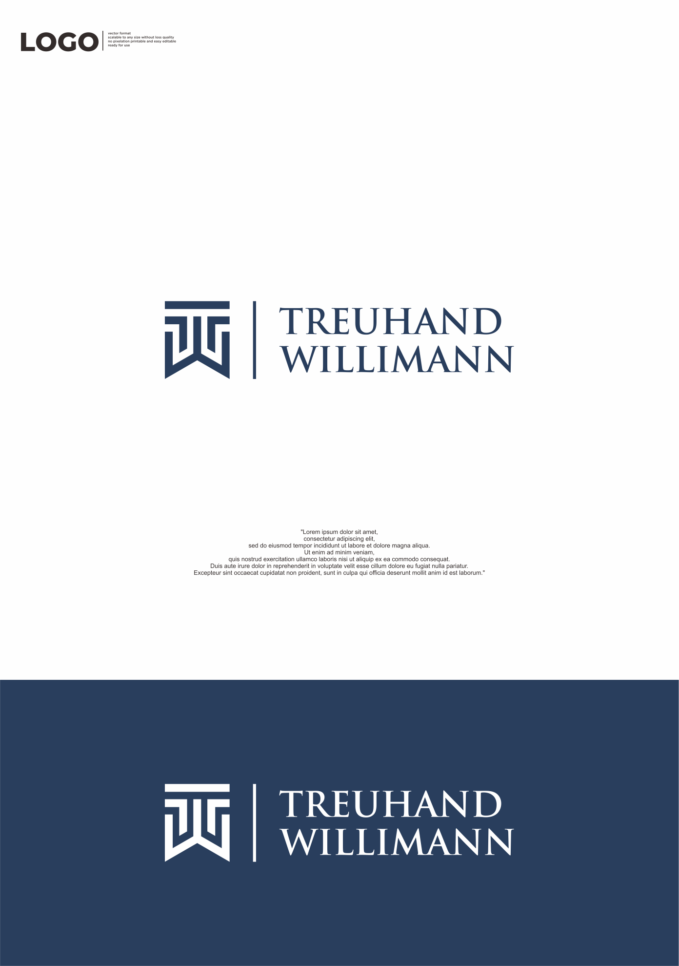 Logo Design by aquila© for Treuhand Willimann AG | Design #35226632