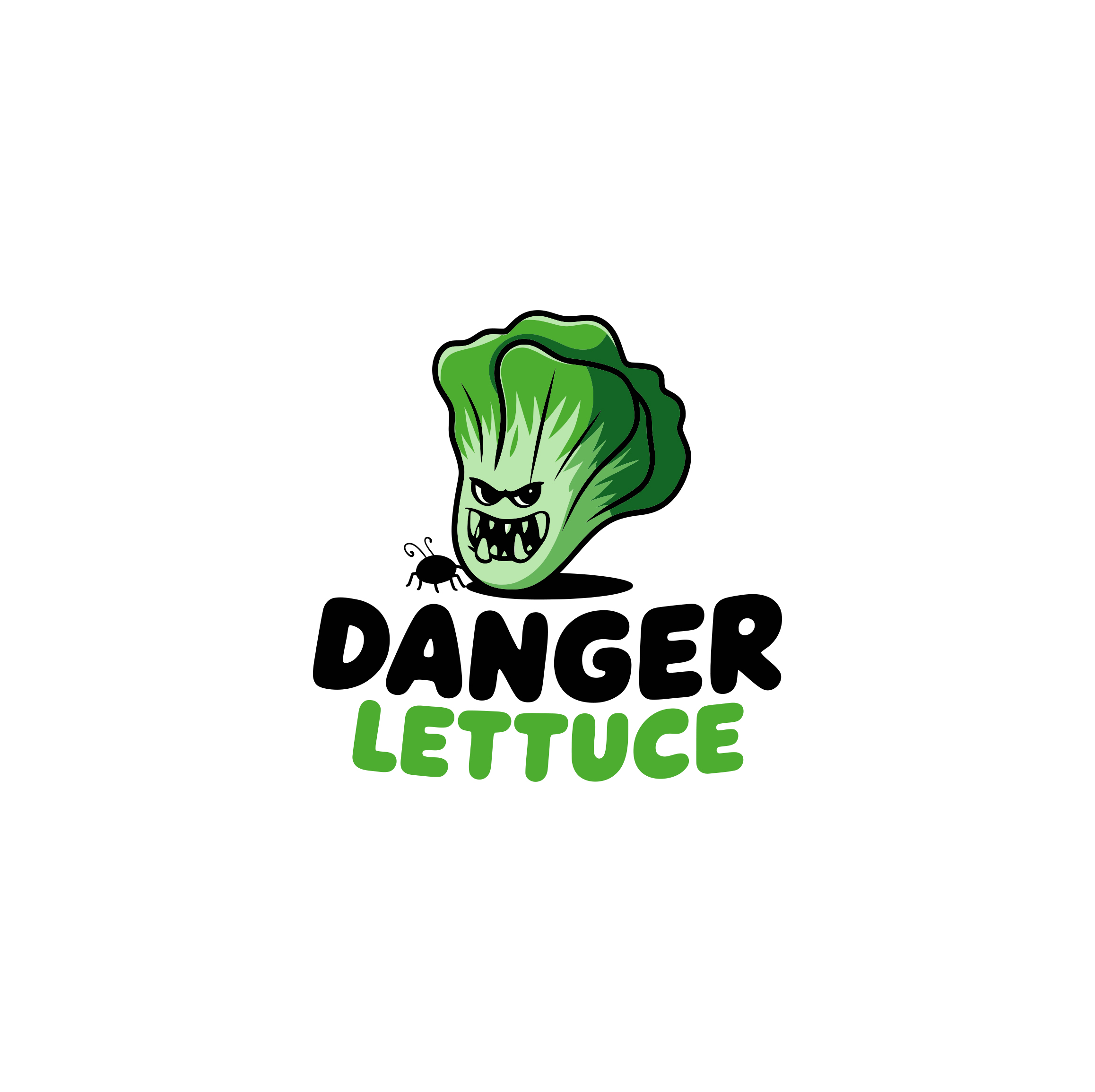 Design de Logo par Ura Designs pour Danger Lettuce Carnivores | Design #35252377