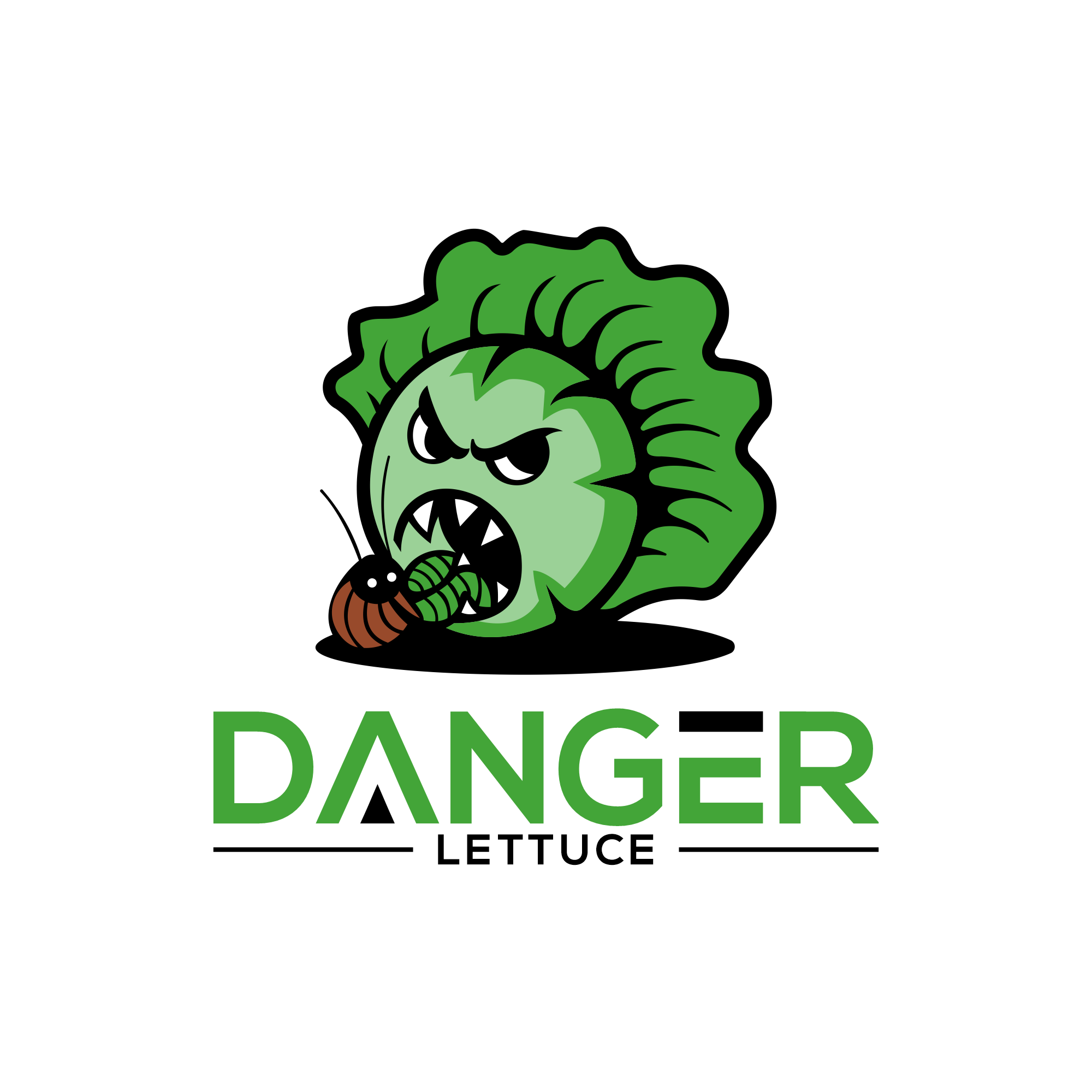 Diseño de Logo por putri elegant para Danger Lettuce Carnivores | Diseño #35214249