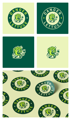 Design de Logo par Ha.Connick pour Danger Lettuce Carnivores | Design : #35247946