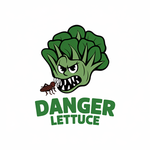 Logo-Design von Fashion.Studio für Danger Lettuce Carnivores | Design #35213704