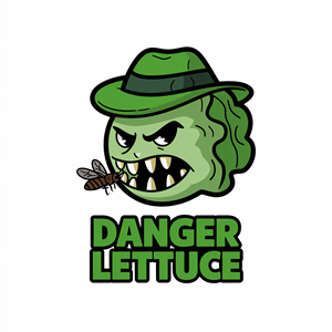 Logo-Design von Shariqology für Danger Lettuce Carnivores | Design #35214551