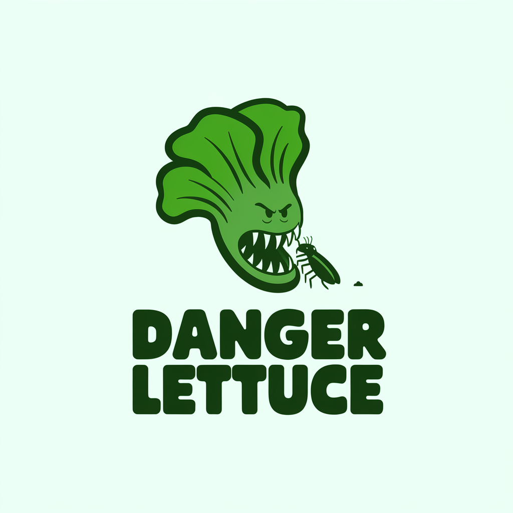 Design de Logo par Shariqology pour Danger Lettuce Carnivores | Design #35220449
