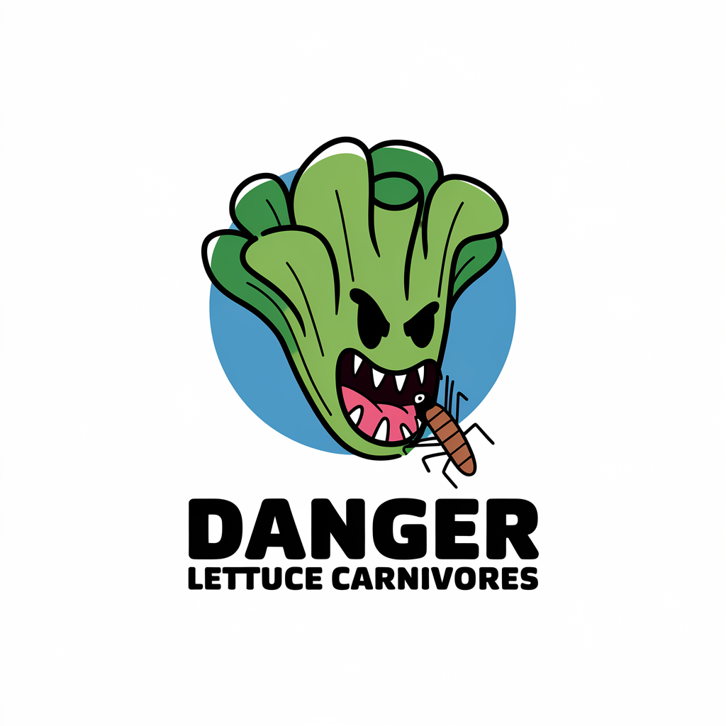 Logo Design by Shariqology for Danger Lettuce Carnivores | Design #35220451