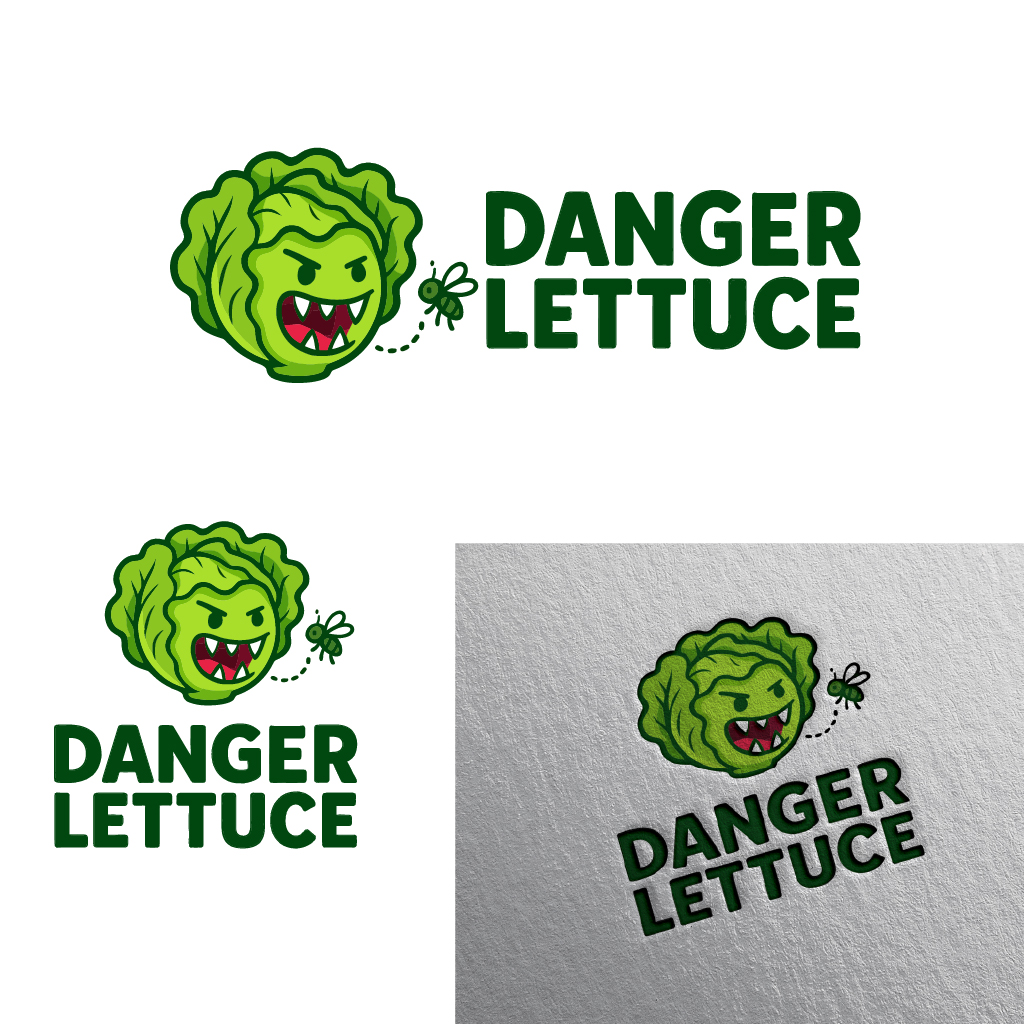 Logo-Design von grafixbro für Danger Lettuce Carnivores | Design #35224009