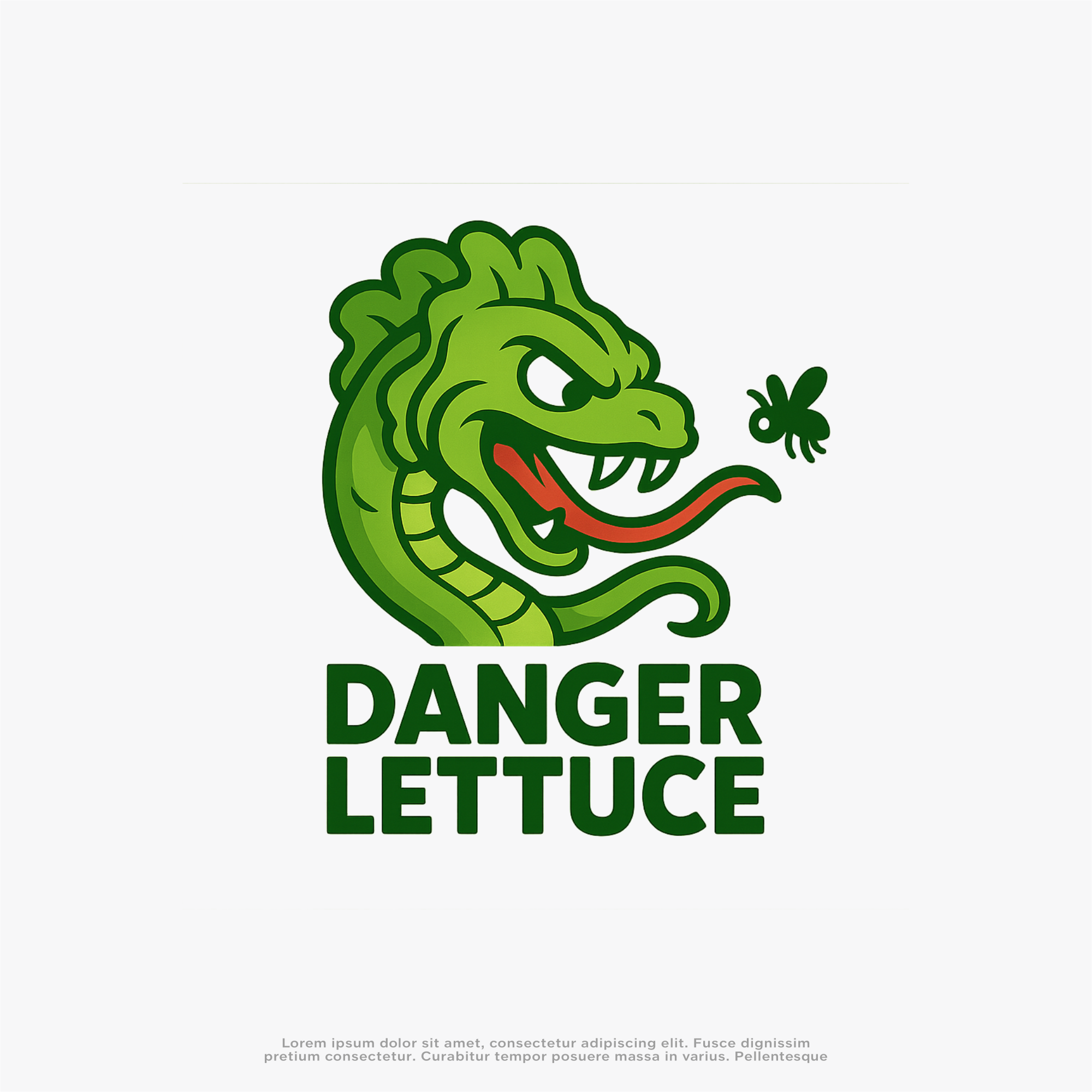Logo Design by win it for Danger Lettuce Carnivores | Design #35238190