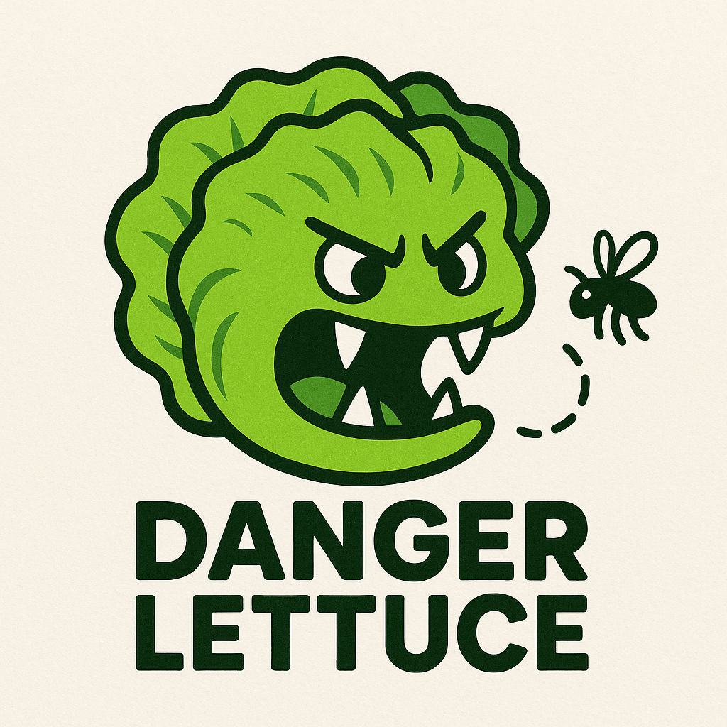 Logo Design by dynamicstudio for Danger Lettuce Carnivores | Design #35224257