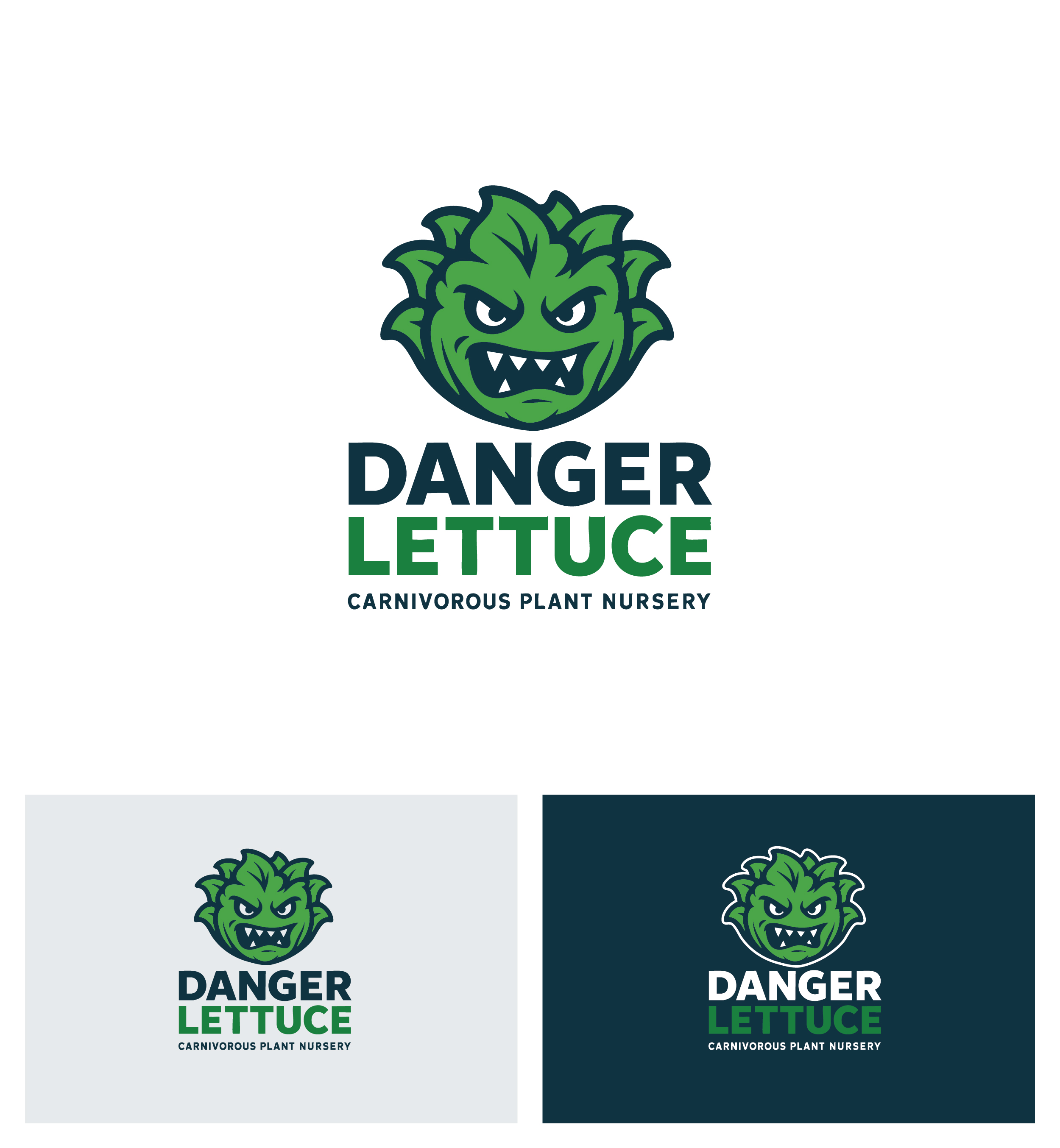 Logo Design by Afsana_Hoque for Danger Lettuce Carnivores | Design #35249998