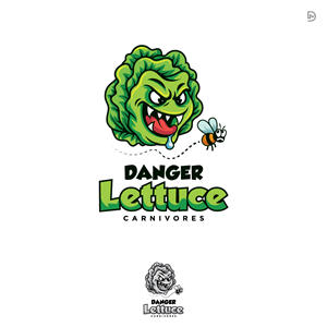 Logo-Design von D_Mantra für Danger Lettuce Carnivores | Design #35224405
