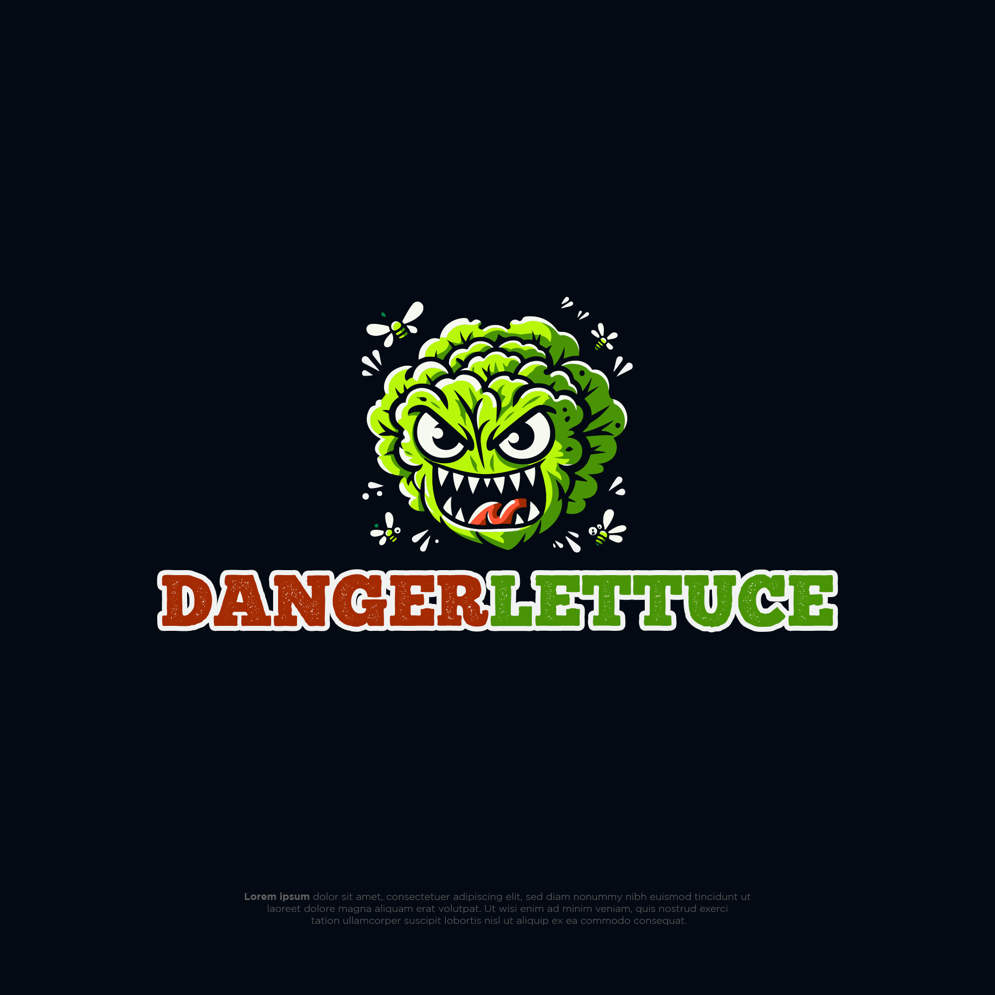 Design de Logo par BerhasilKabeh pour Danger Lettuce Carnivores | Design #35246214