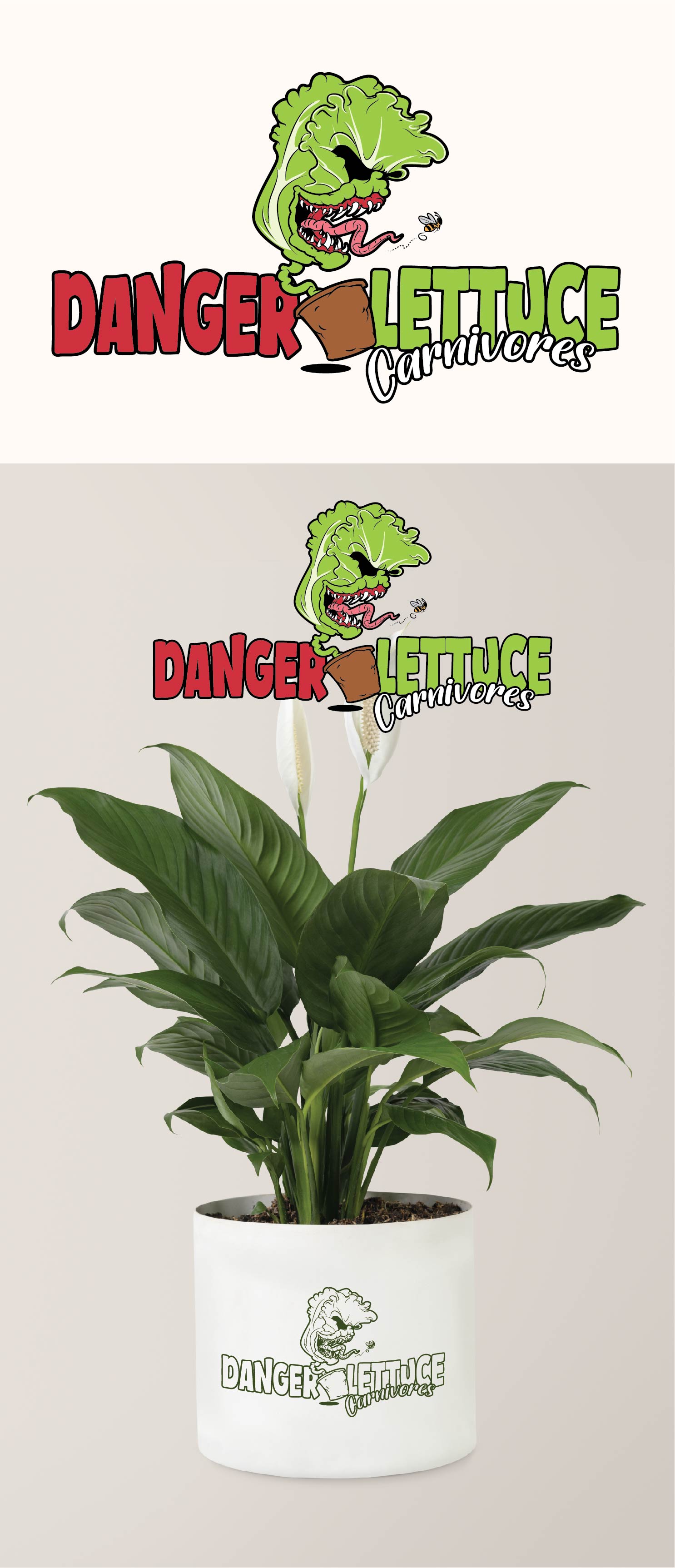 Design de Logo par ally designs pour Danger Lettuce Carnivores | Design #35224098