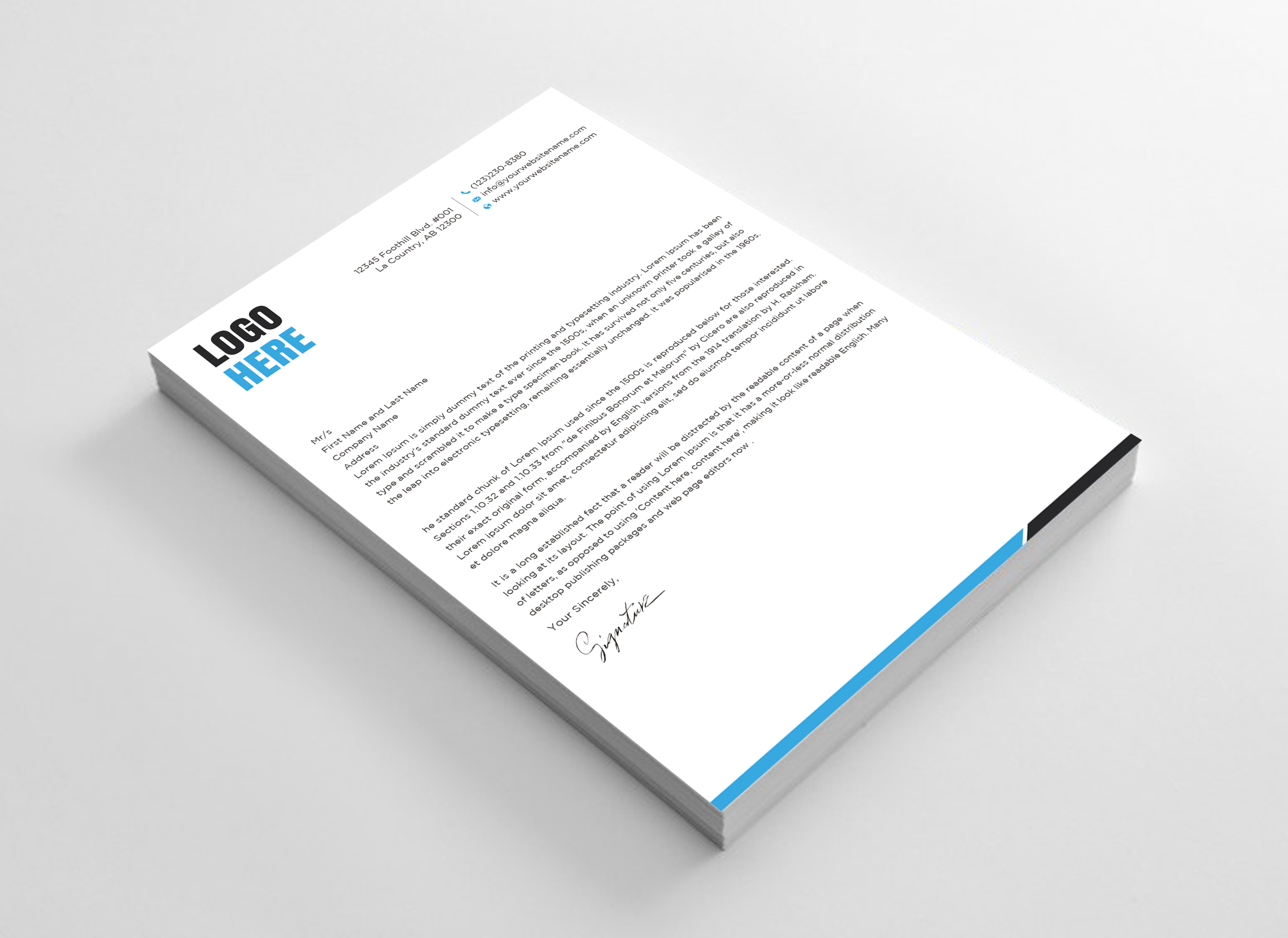 Letterhead Design by Uttom 2 for The Davis Firm, LLC | Design #35243443