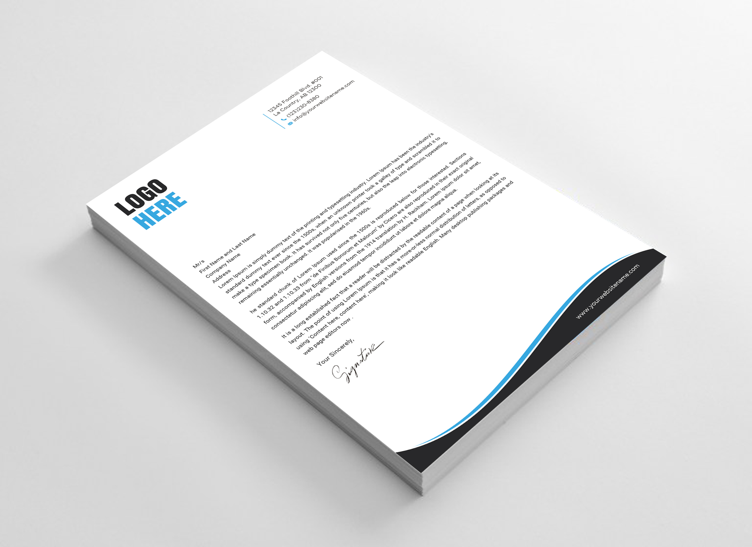 Letterhead Design by Uttom 2 for The Davis Firm, LLC | Design #35243449