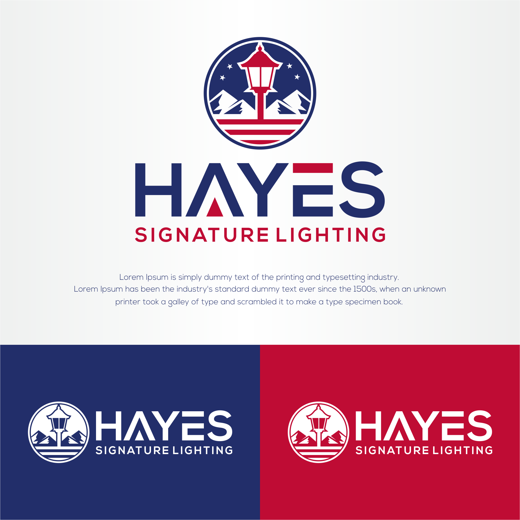 Logo-Design von zilong graphic für Hayes Signature Lighting | Design #35216037