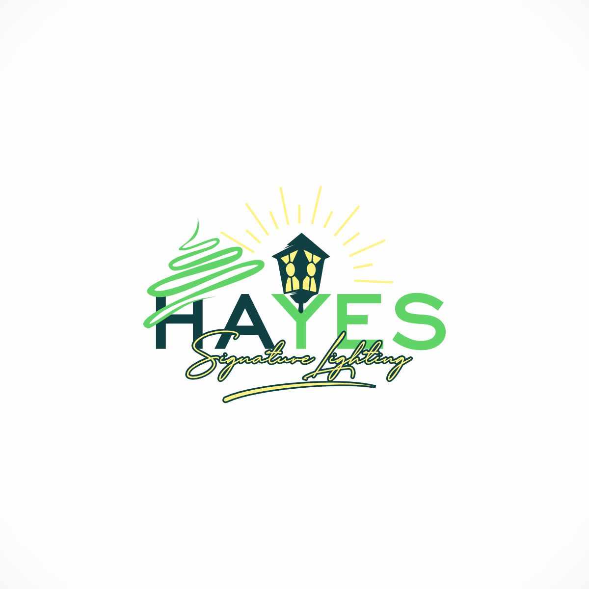 Logo-Design von Fortmindz für Hayes Signature Lighting | Design #35217941