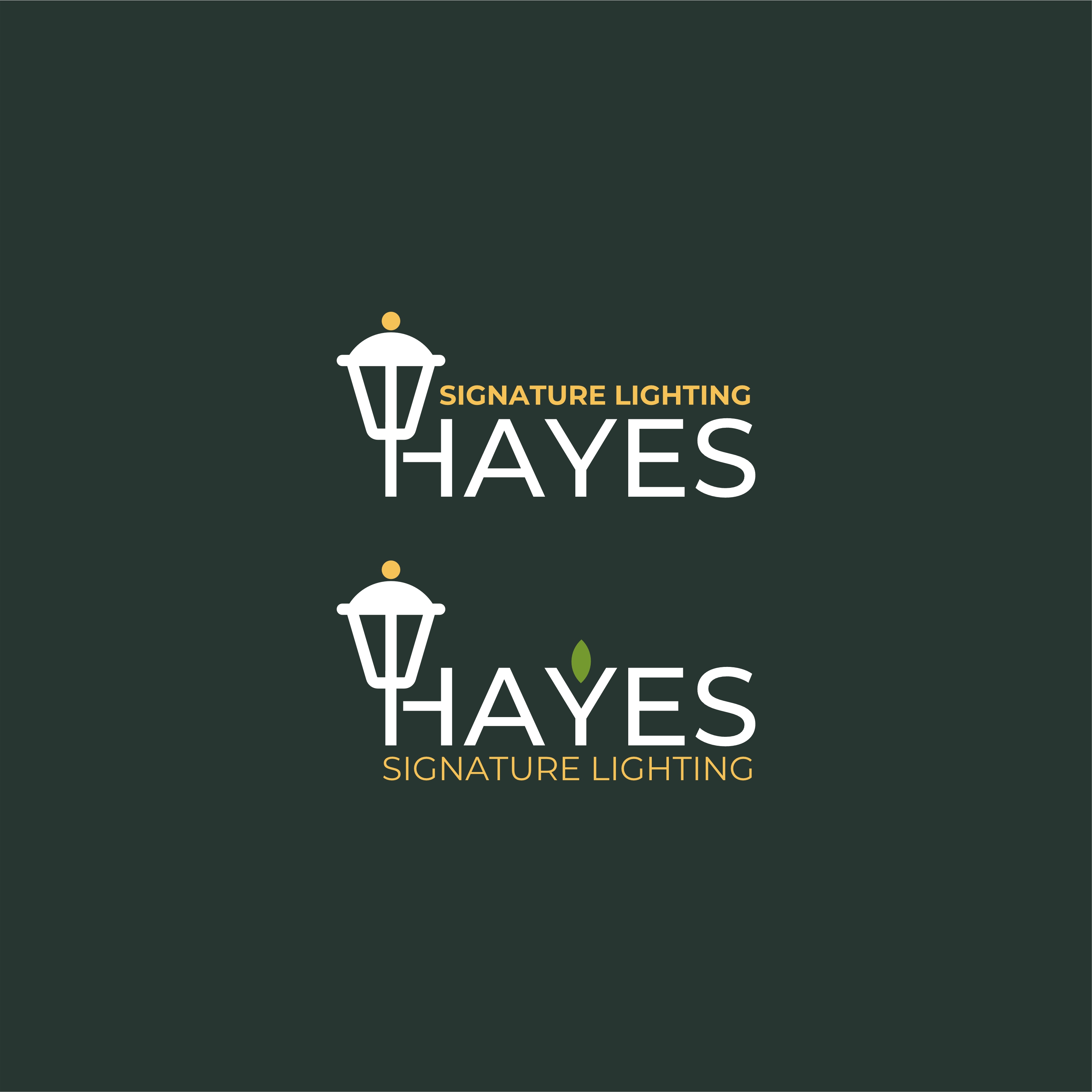 Logo-Design von trojni für Hayes Signature Lighting | Design #35217328