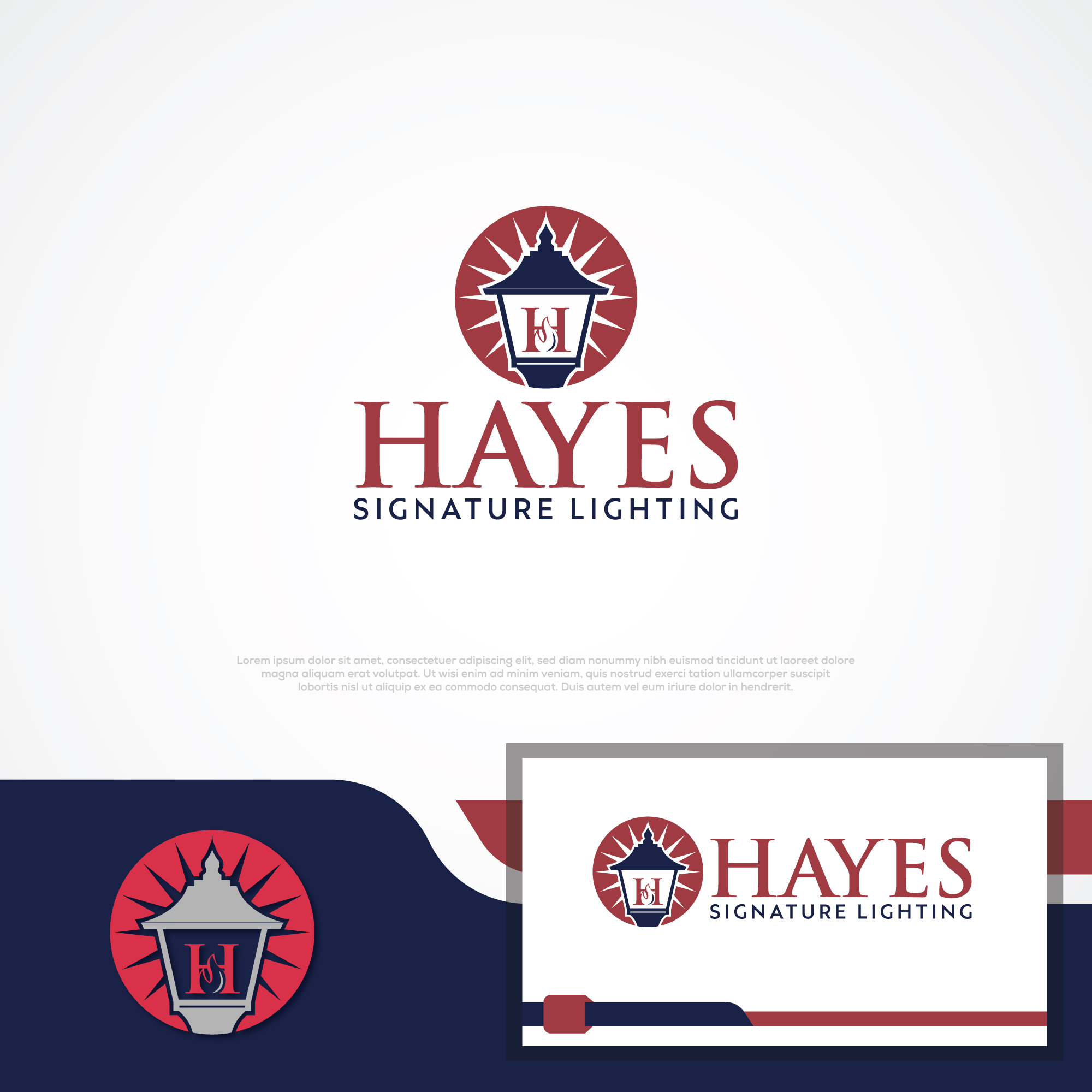 Design de Logo par Pilot_DesignR™ pour Hayes Signature Lighting | Design #35220590