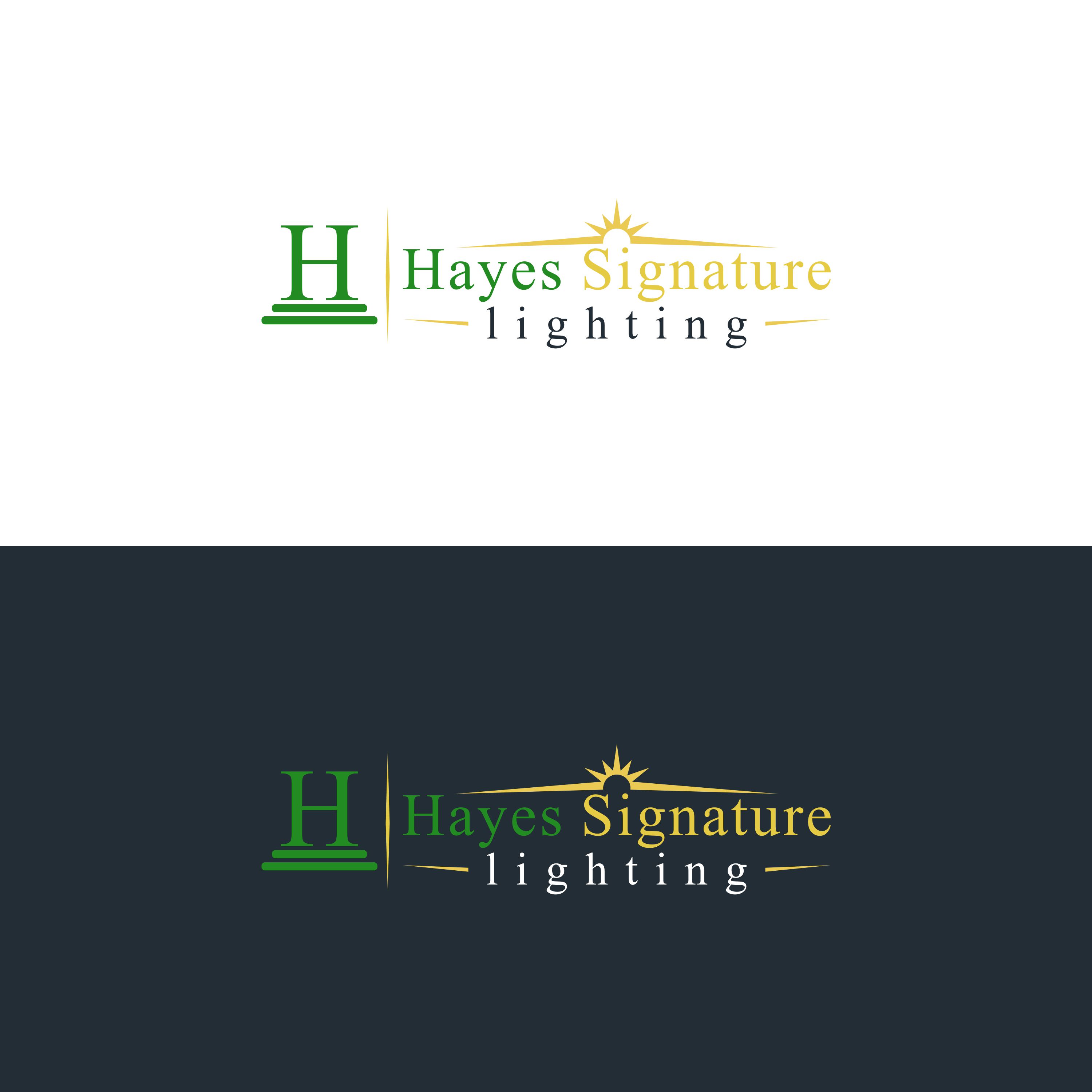 Logo-Design von Berkah_Bandot für Hayes Signature Lighting | Design #35223566