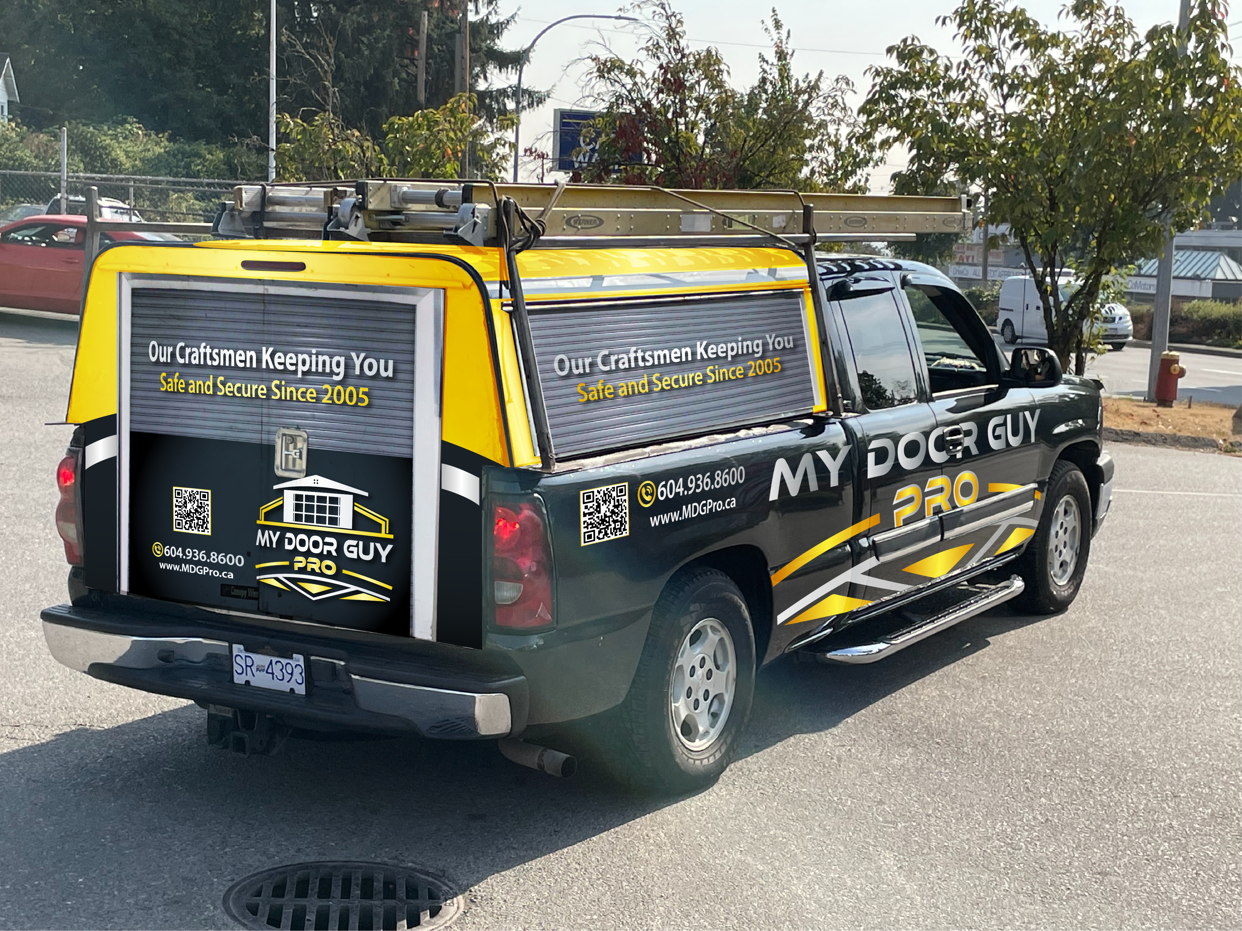 Car Wrap Design by Kira Graphics for My Door Guy Pro Ltd. | Design #35237021