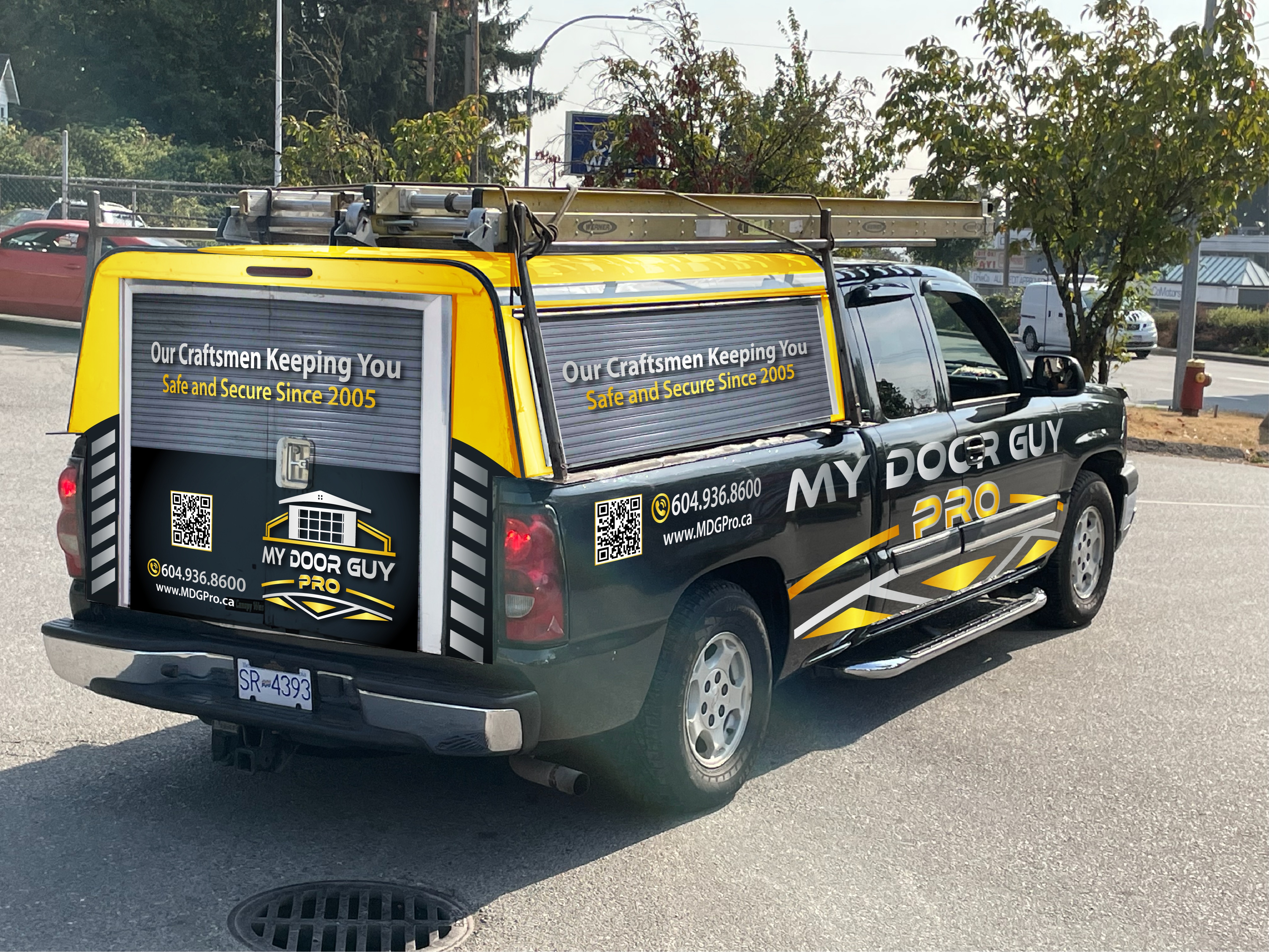 Diseño de Rotulación de Vehículo por Kira Graphics para My Door Guy Pro Ltd. | Diseño #35237414