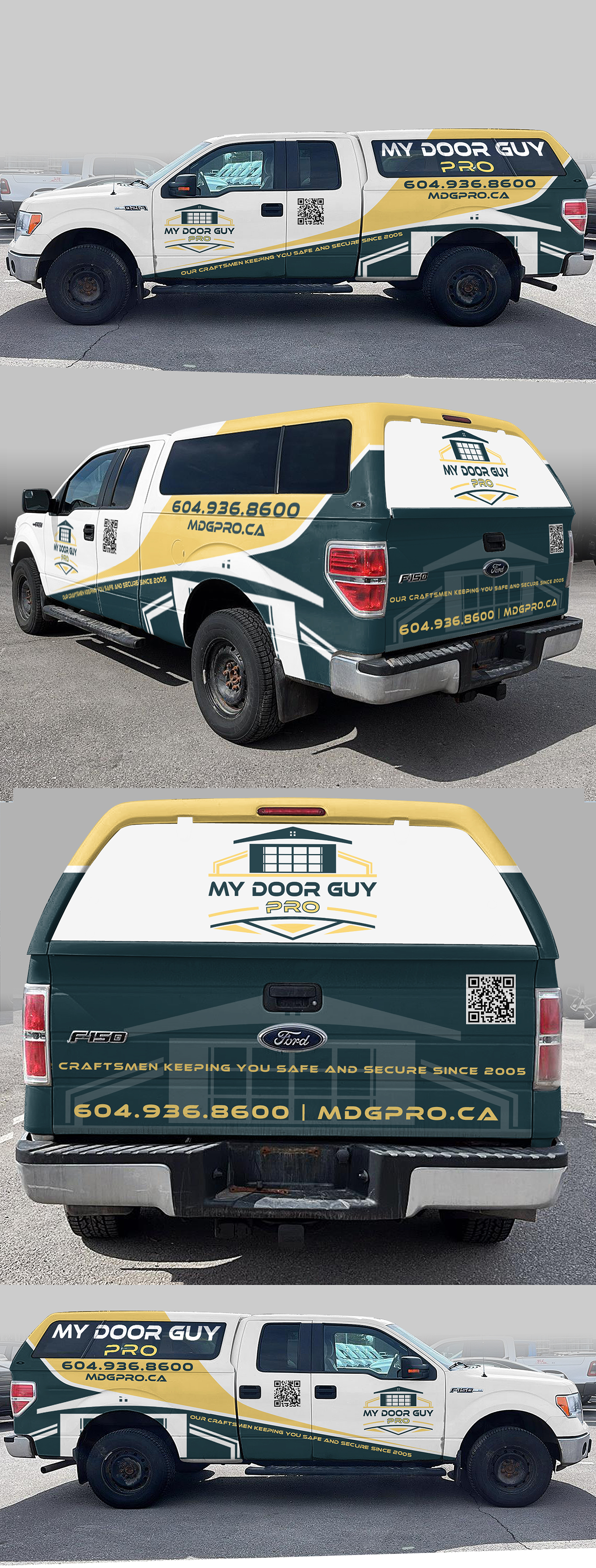 Diseño de Rotulación de Vehículo por AZ_Studio para My Door Guy Pro Ltd. | Diseño #35225115