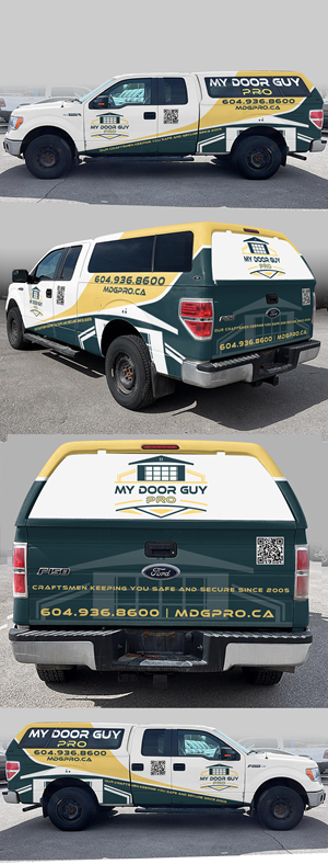 Design de Covering de Véhicule par AZ_Studio pour My Door Guy Pro Ltd. | Design : #35225115